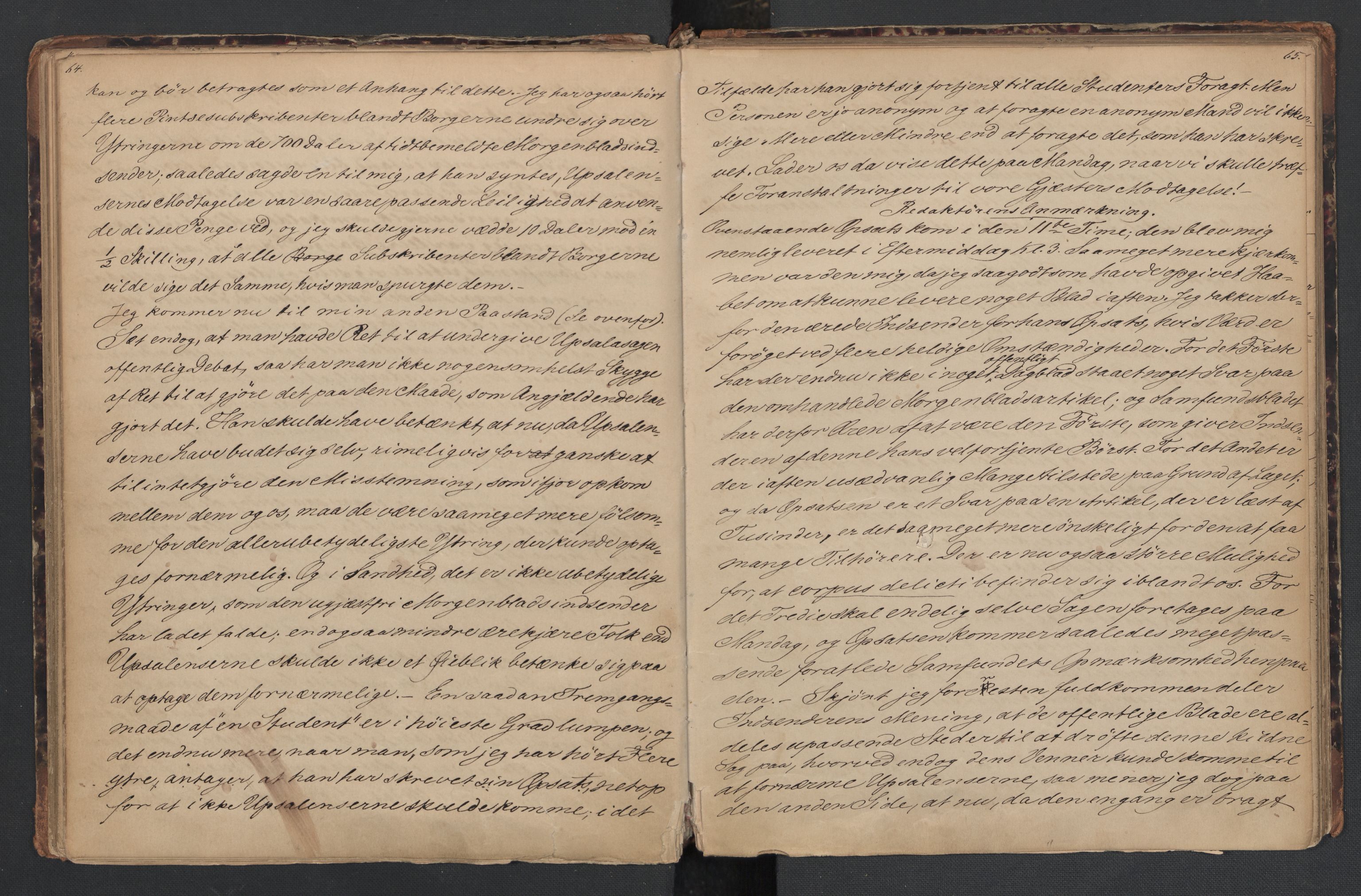 Det Norske Studentersamfund, AV/RA-PA-1322/X/Xa/L0004/0004: -- / Samfundsbladet, 1852-1853, p. 36