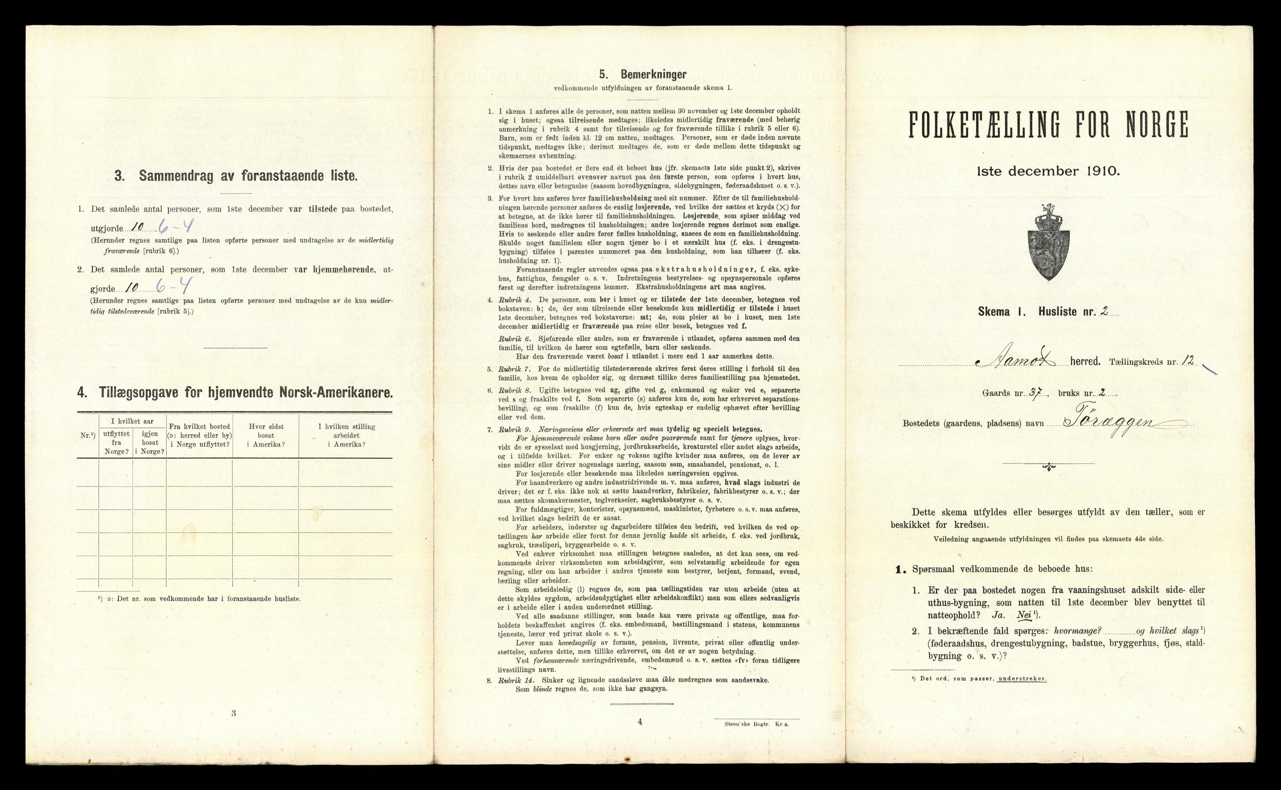 RA, 1910 census for Åmot, 1910, p. 1231