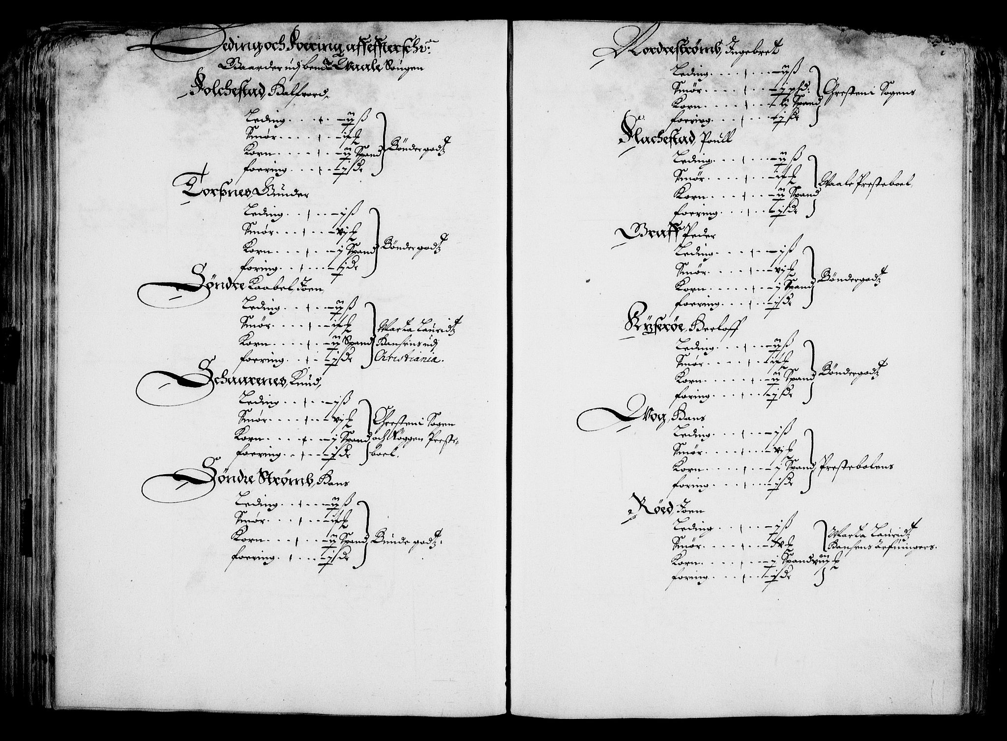 Rentekammeret inntil 1814, Realistisk ordnet avdeling, AV/RA-EA-4070/On/L0001/0001: Statens gods / [Jj 1]: Jordebok over Hannibal Sehesteds gods, 1651, p. 152