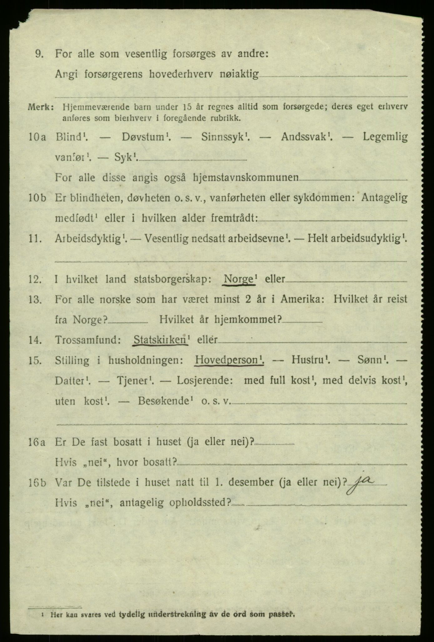 SAB, 1920 census for Sogndal, 1920, p. 4898