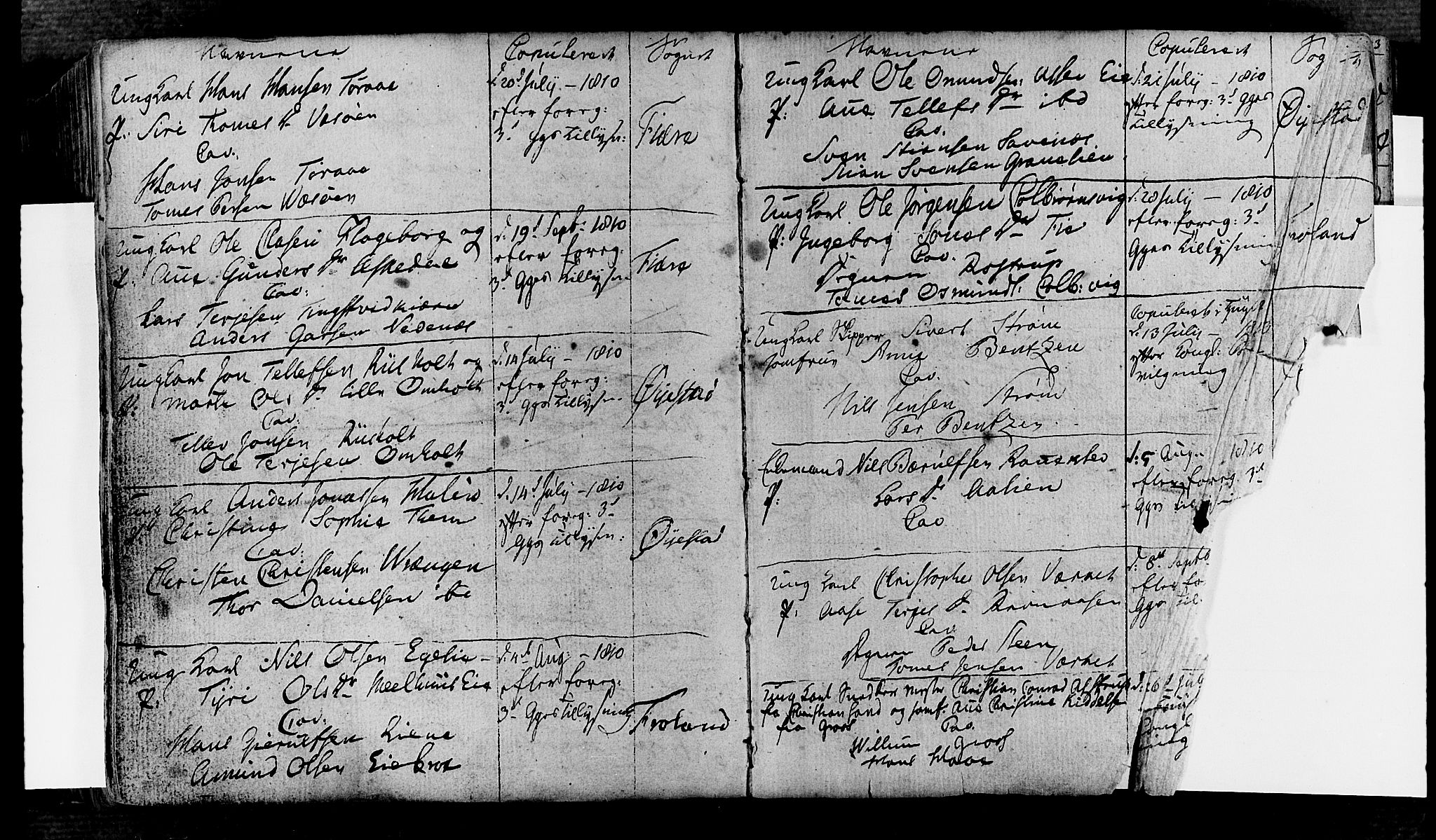 Øyestad sokneprestkontor, AV/SAK-1111-0049/F/Fa/L0011: Parish register (official) no. A 11, 1805-1824, p. 376