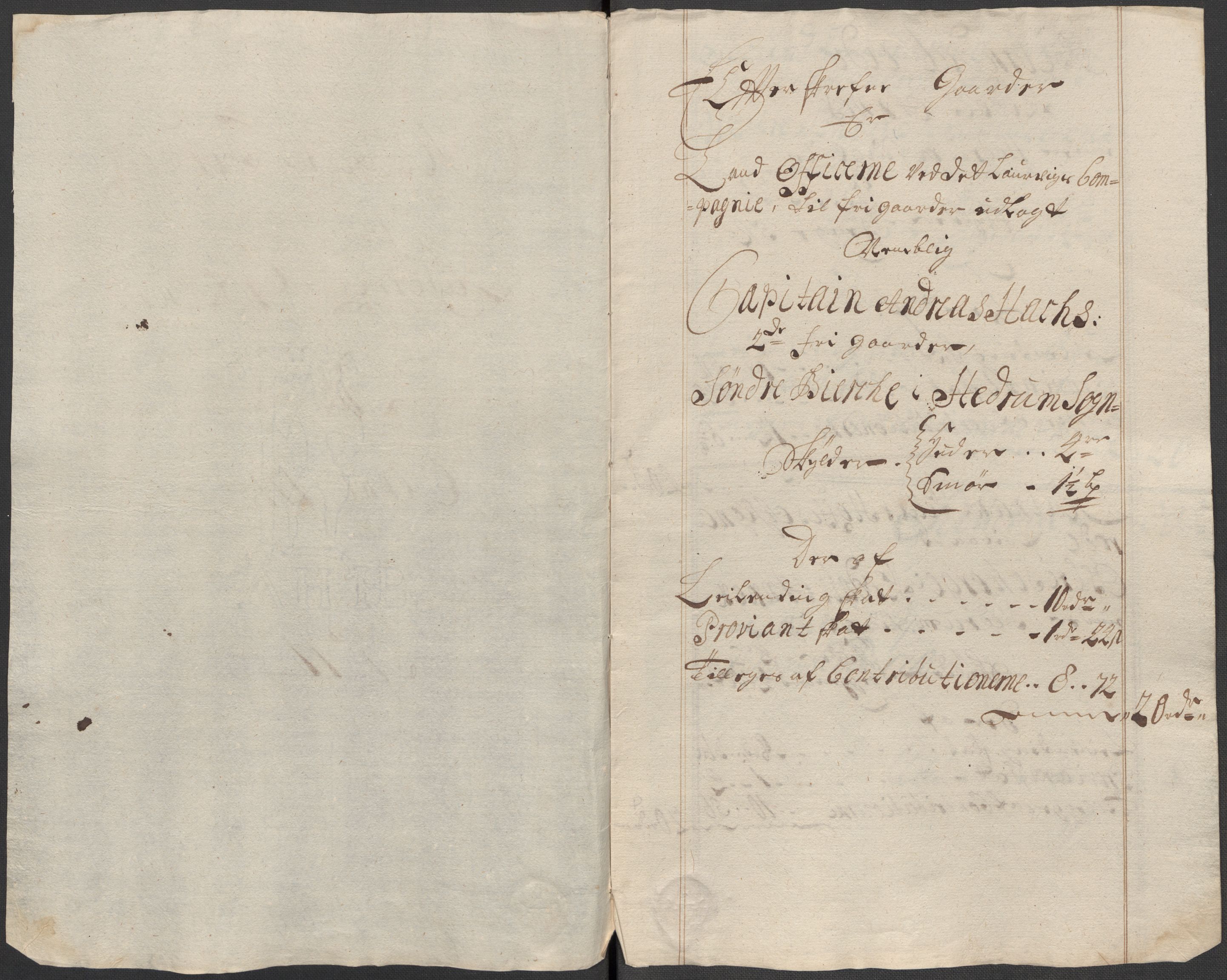 Rentekammeret inntil 1814, Reviderte regnskaper, Fogderegnskap, RA/EA-4092/R33/L1985: Fogderegnskap Larvik grevskap, 1713, p. 351