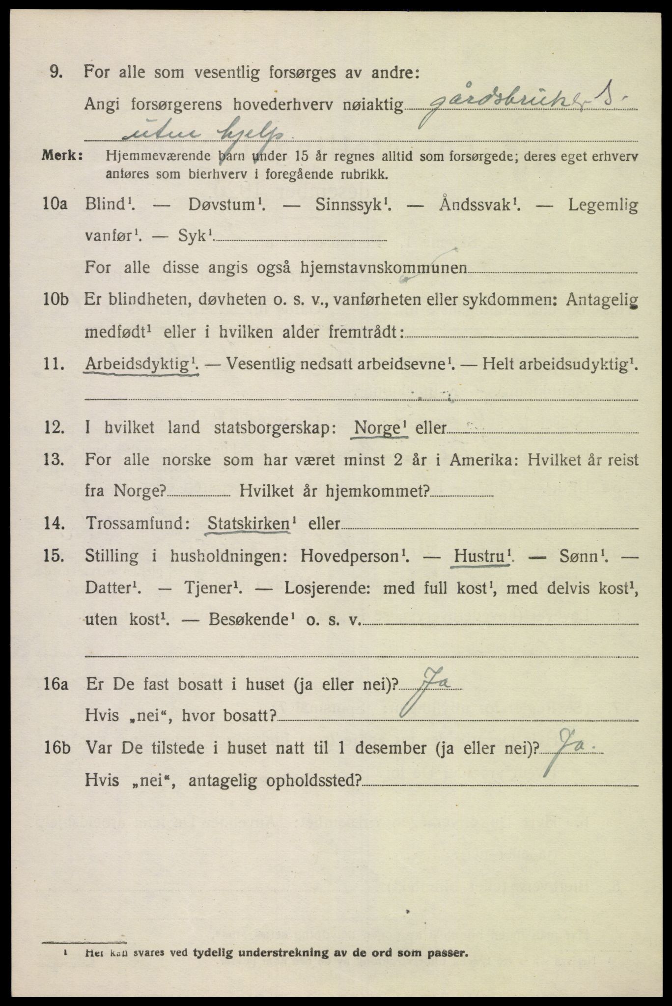 SAK, 1920 census for Halse og Harkmark, 1920, p. 4364