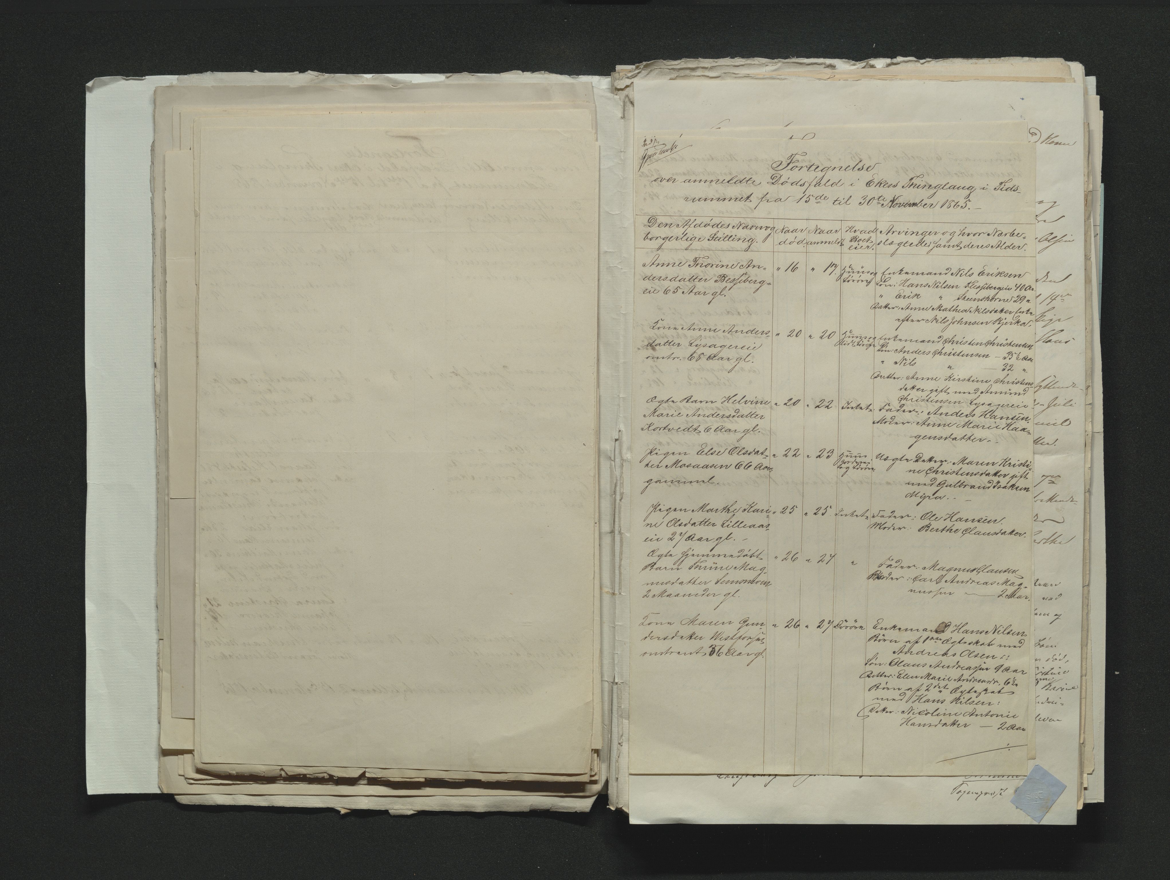 Eiker, Modum og Sigdal sorenskriveri, AV/SAKO-A-123/H/Ha/Hab/L0011: Dødsfallsmeldinger, 1862-1865, p. 559