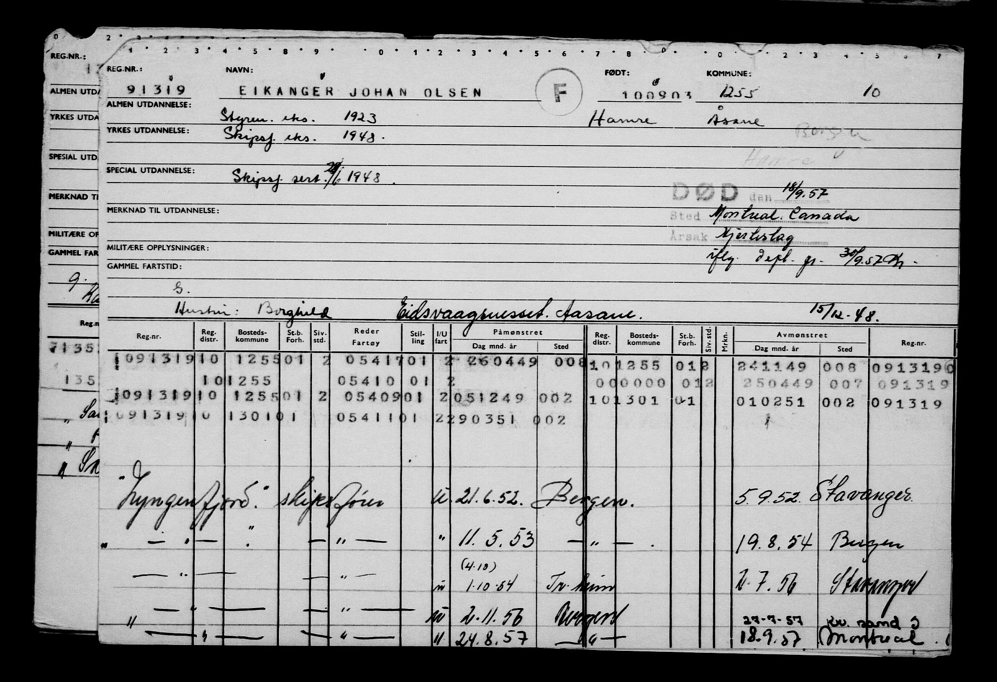 Direktoratet for sjømenn, AV/RA-S-3545/G/Gb/L0050: Hovedkort, 1903, p. 434