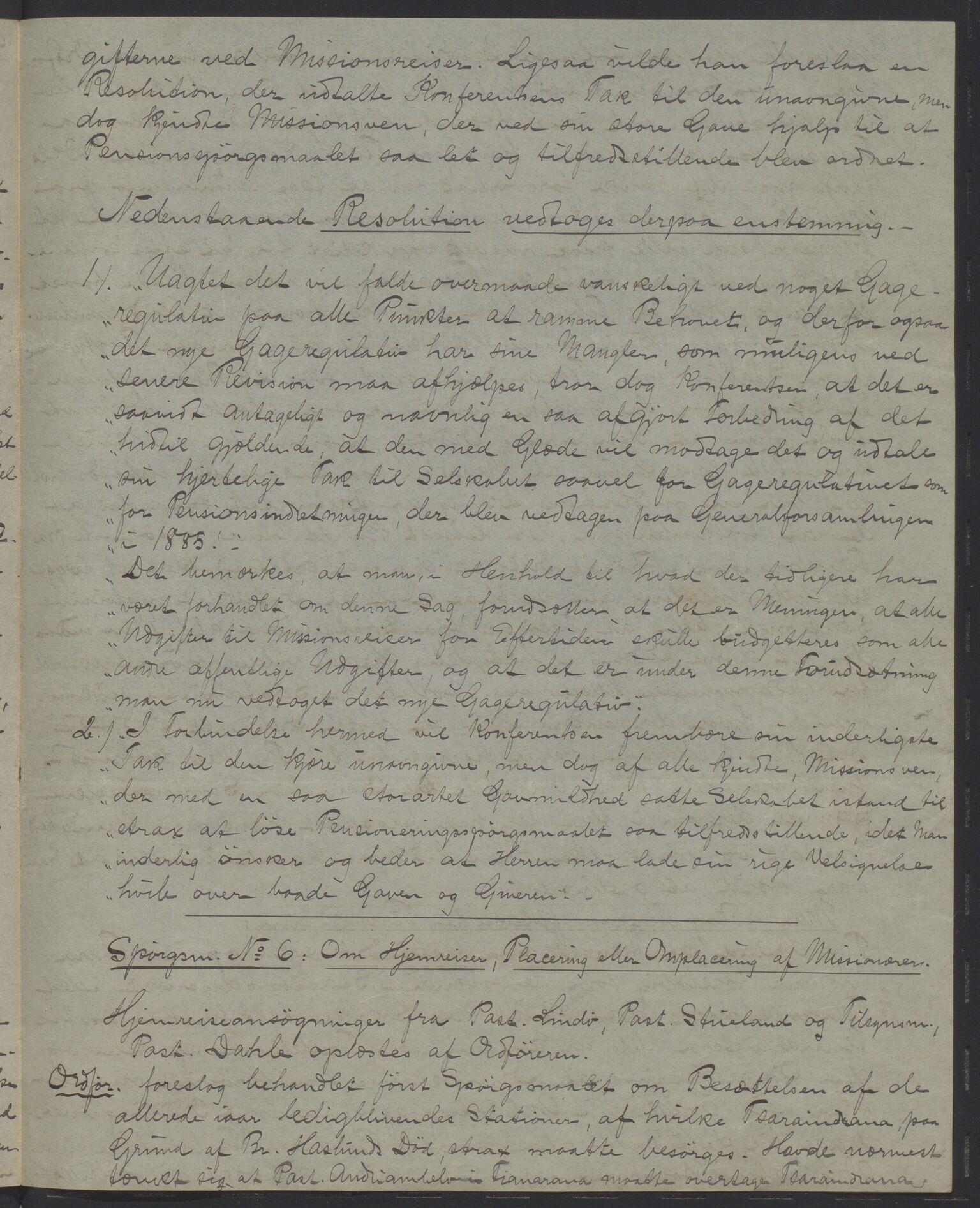 Det Norske Misjonsselskap - hovedadministrasjonen, VID/MA-A-1045/D/Da/Daa/L0036/0011: Konferansereferat og årsberetninger / Konferansereferat fra Madagaskar Innland., 1886