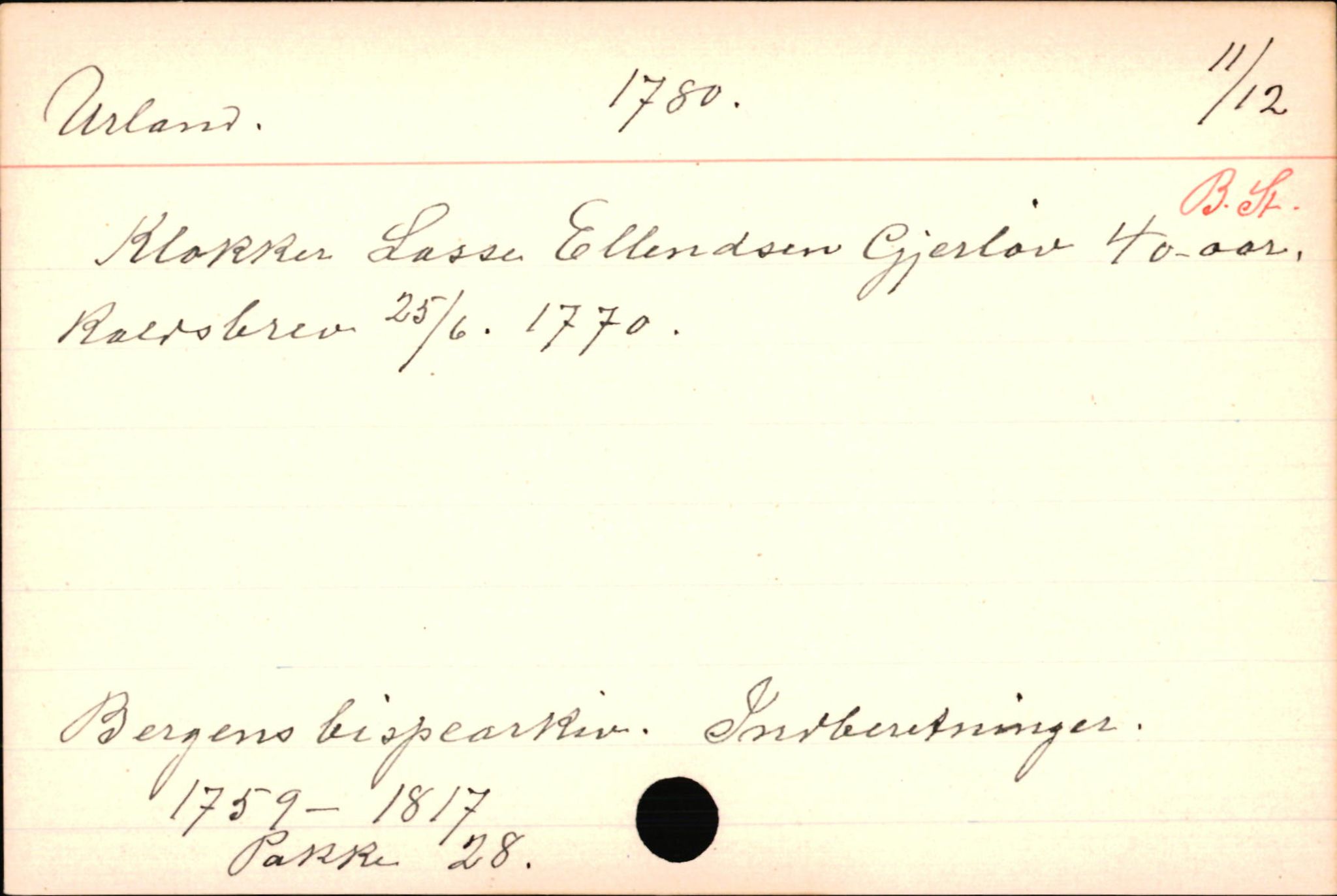 Haugen, Johannes - lærer, SAB/SAB/PA-0036/01/L0001: Om klokkere og lærere, 1521-1904, p. 9159