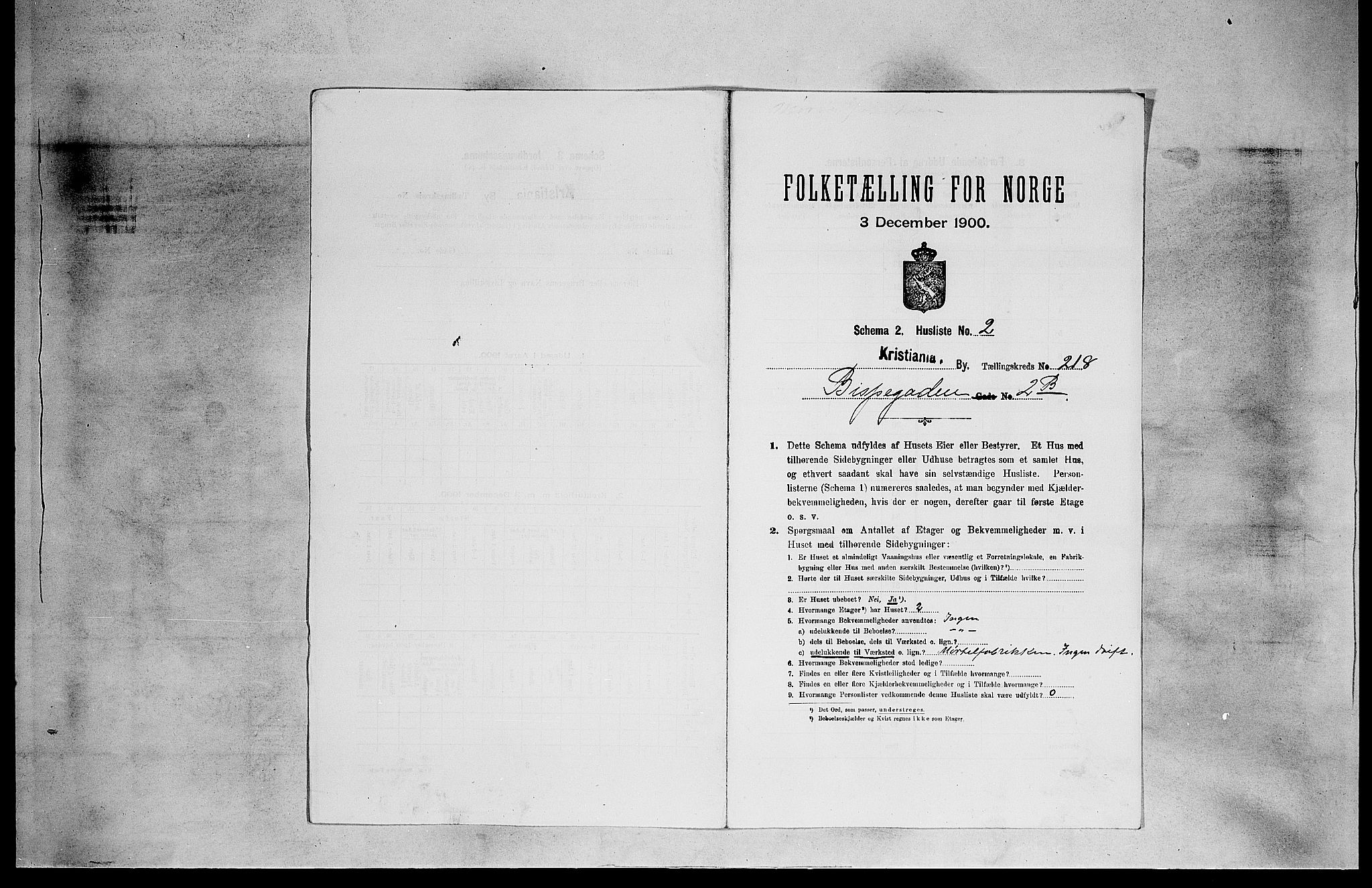 SAO, 1900 census for Kristiania, 1900, p. 4903