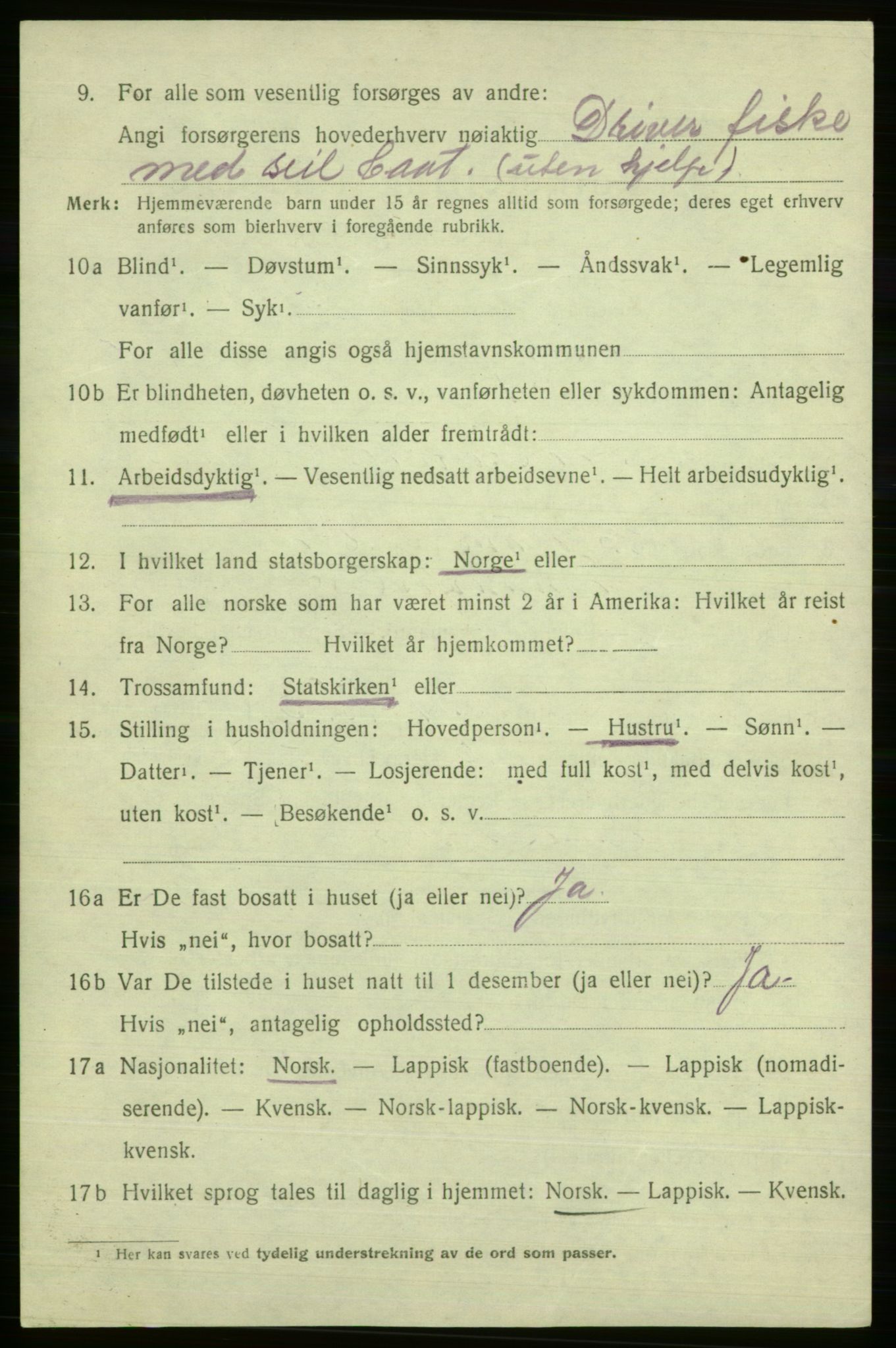 SATØ, 1920 census for Måsøy, 1920, p. 2917