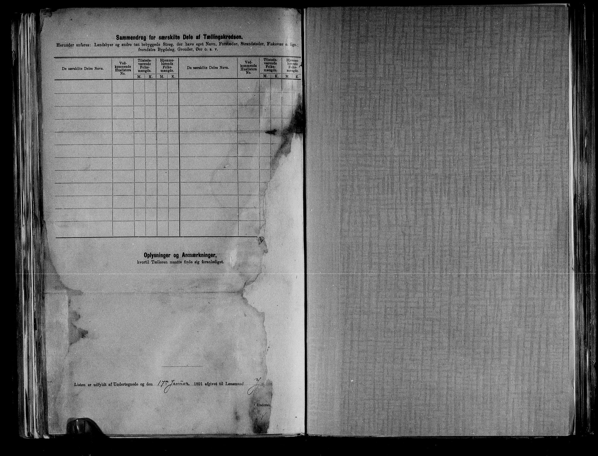 RA, 1891 census for 0719 Andebu, 1891, p. 26