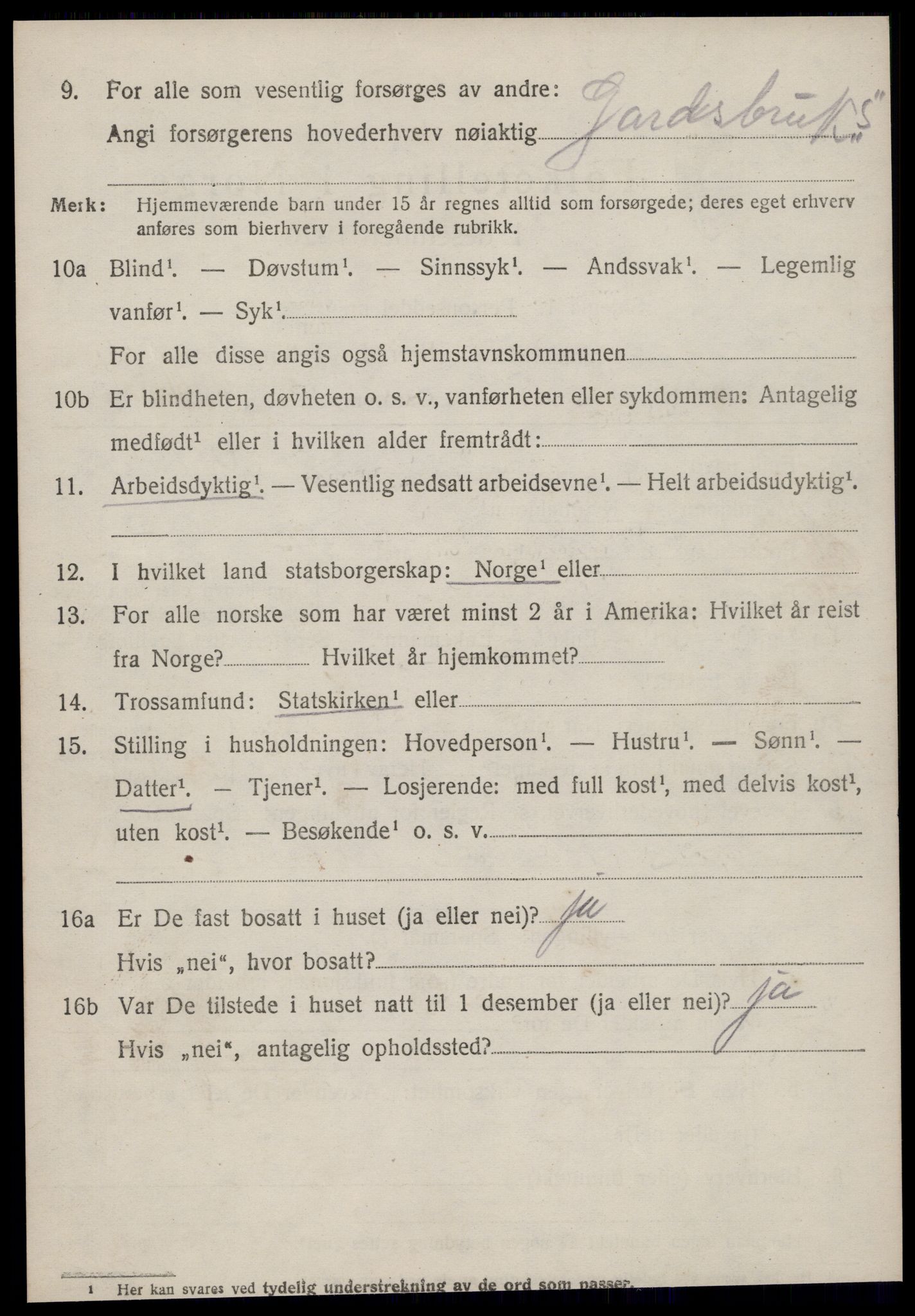 SAT, 1920 census for Aukra, 1920, p. 1728