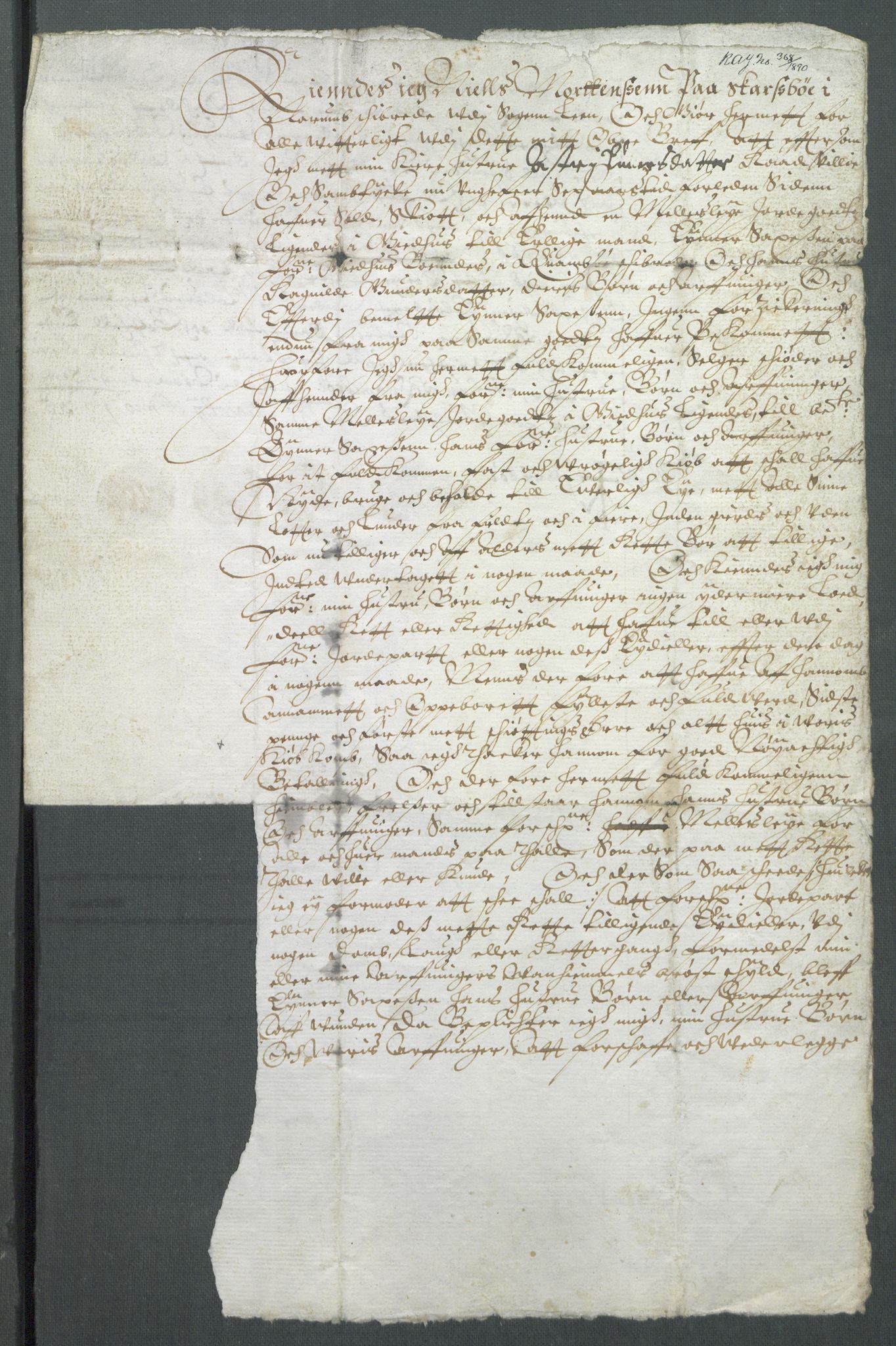 Riksarkivets diplomsamling, RA/EA-5965/F02/L0147: Dokumenter, 1635, p. 29