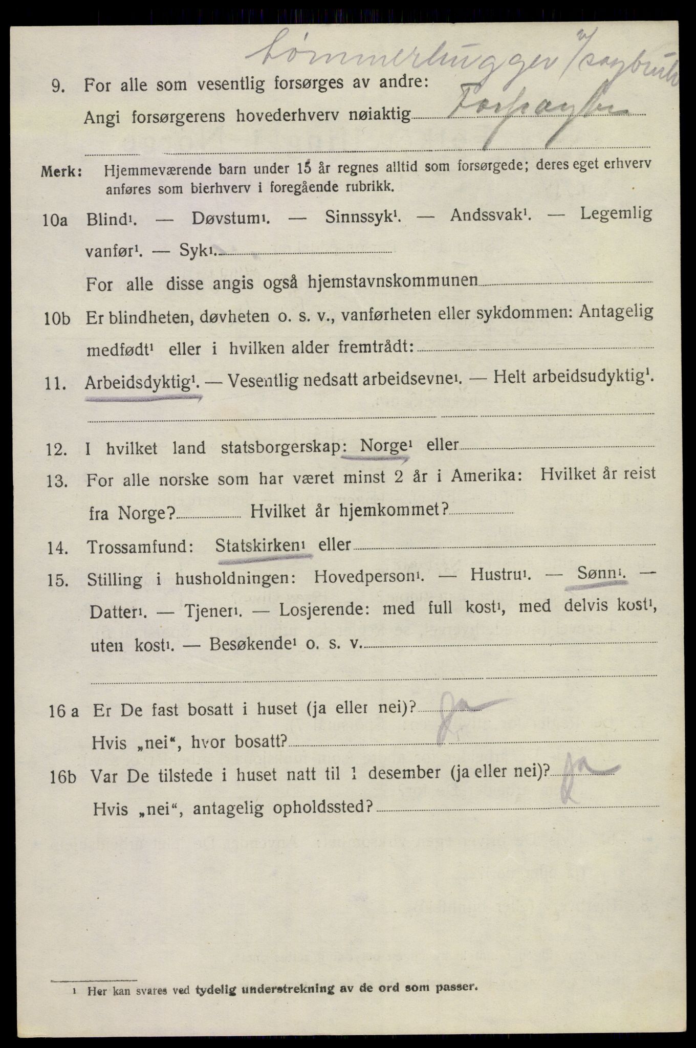 SAKO, 1920 census for Hedrum, 1920, p. 10248