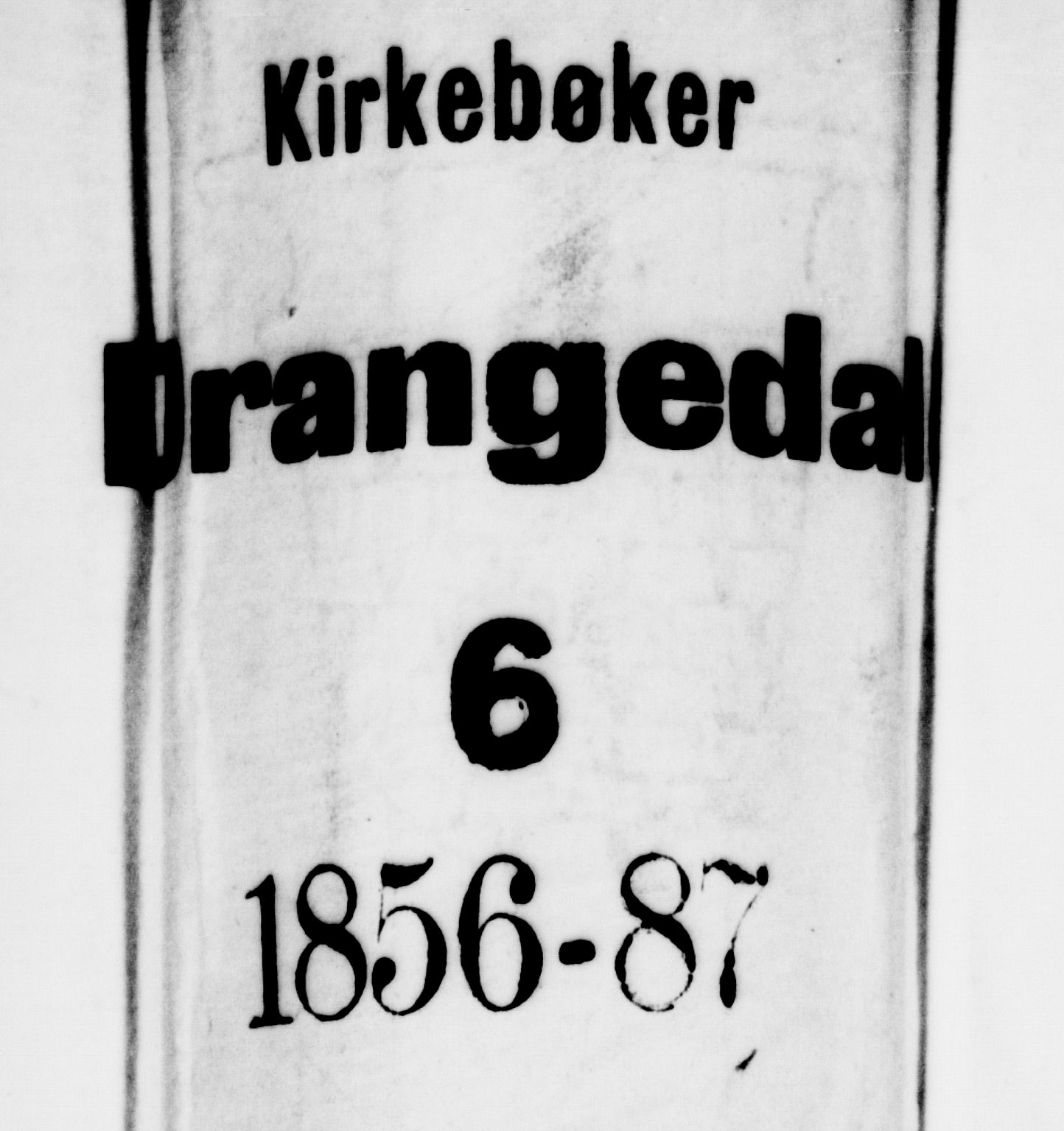 Drangedal kirkebøker, AV/SAKO-A-258/G/Ga/L0002: Parish register (copy) no. I 2, 1856-1887