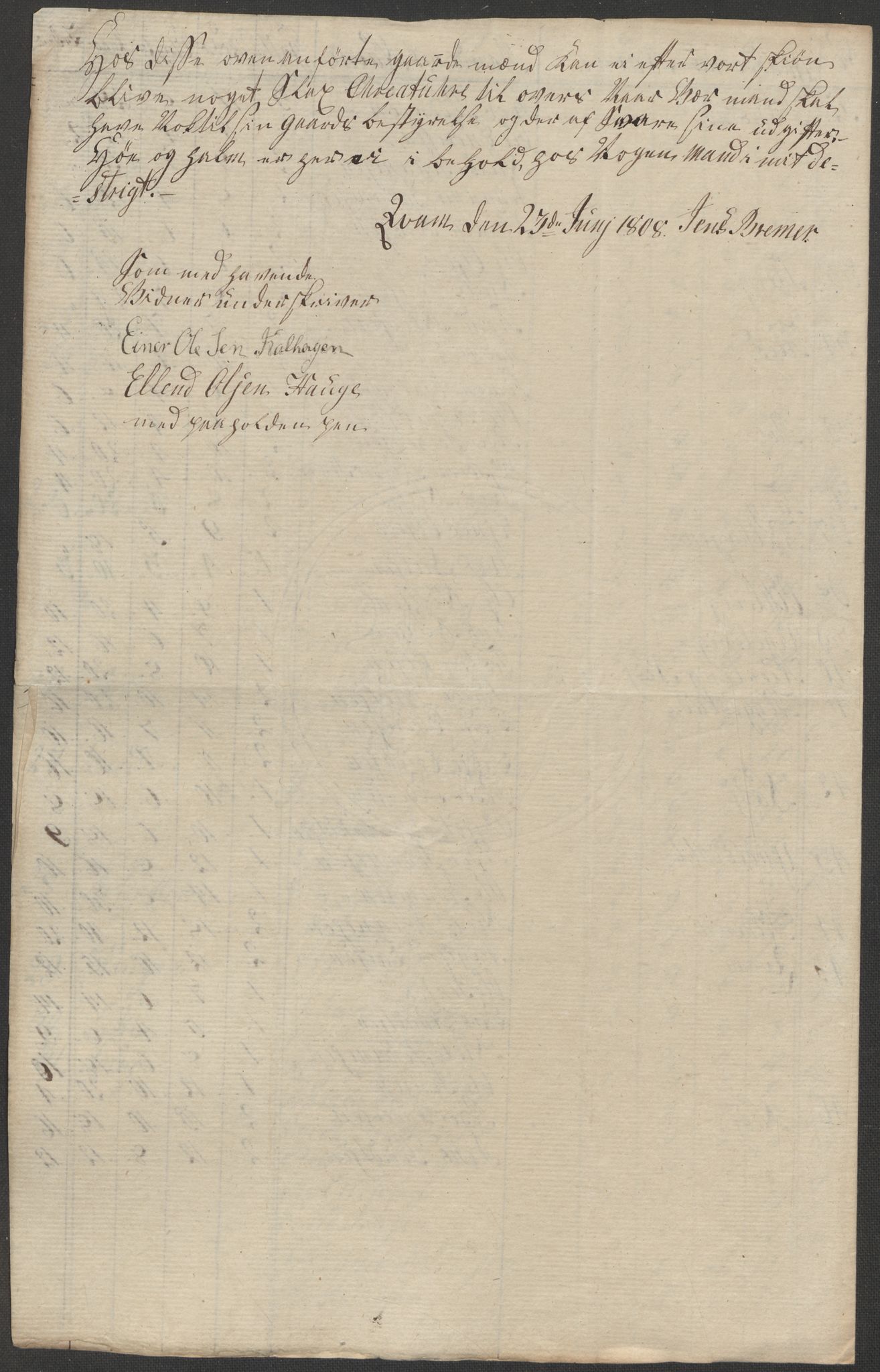 Regjeringskommisjonen 1807-1810, 1. kontor/byrå, RA/EA-2871/Dd/L0011: Kreatur og fôr: Opptelling i Nordre Bergenhus og Romsdal amt, 1808, p. 5
