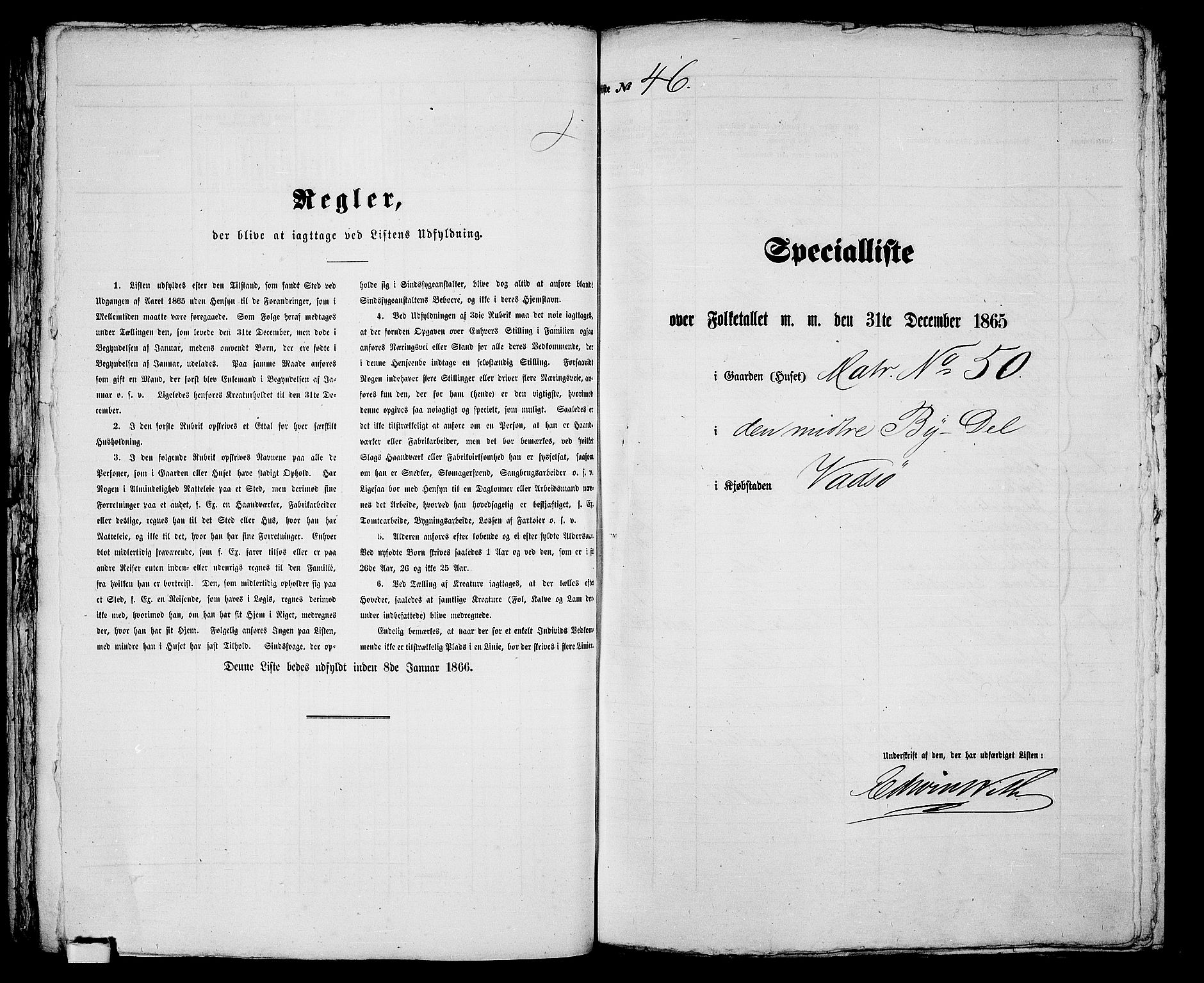 RA, 1865 census for Vadsø/Vadsø, 1865, p. 97