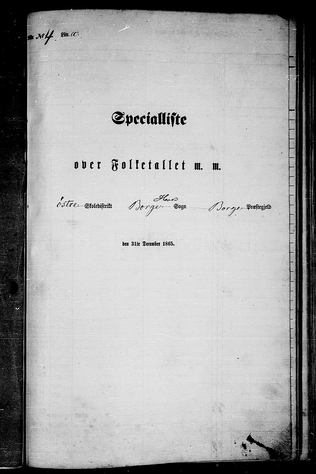 RA, 1865 census for Borge, 1865, p. 57