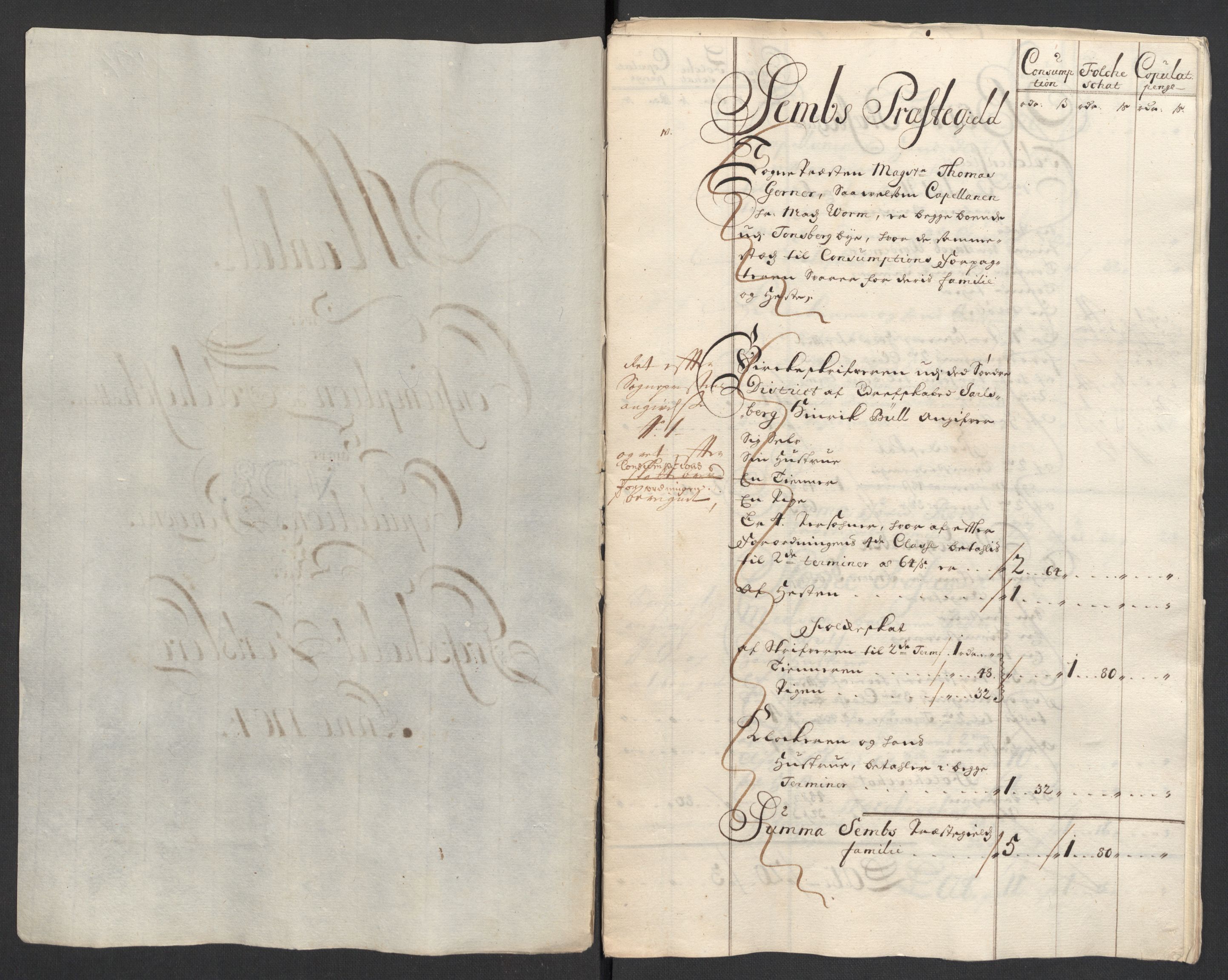 Rentekammeret inntil 1814, Reviderte regnskaper, Fogderegnskap, RA/EA-4092/R32/L1871: Fogderegnskap Jarlsberg grevskap, 1703-1705, p. 262