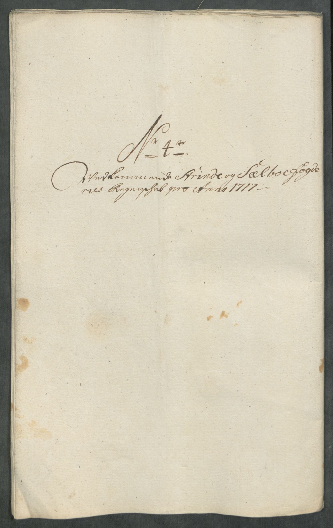 Rentekammeret inntil 1814, Reviderte regnskaper, Fogderegnskap, AV/RA-EA-4092/R61/L4116: Fogderegnskap Strinda og Selbu, 1717-1718, p. 93