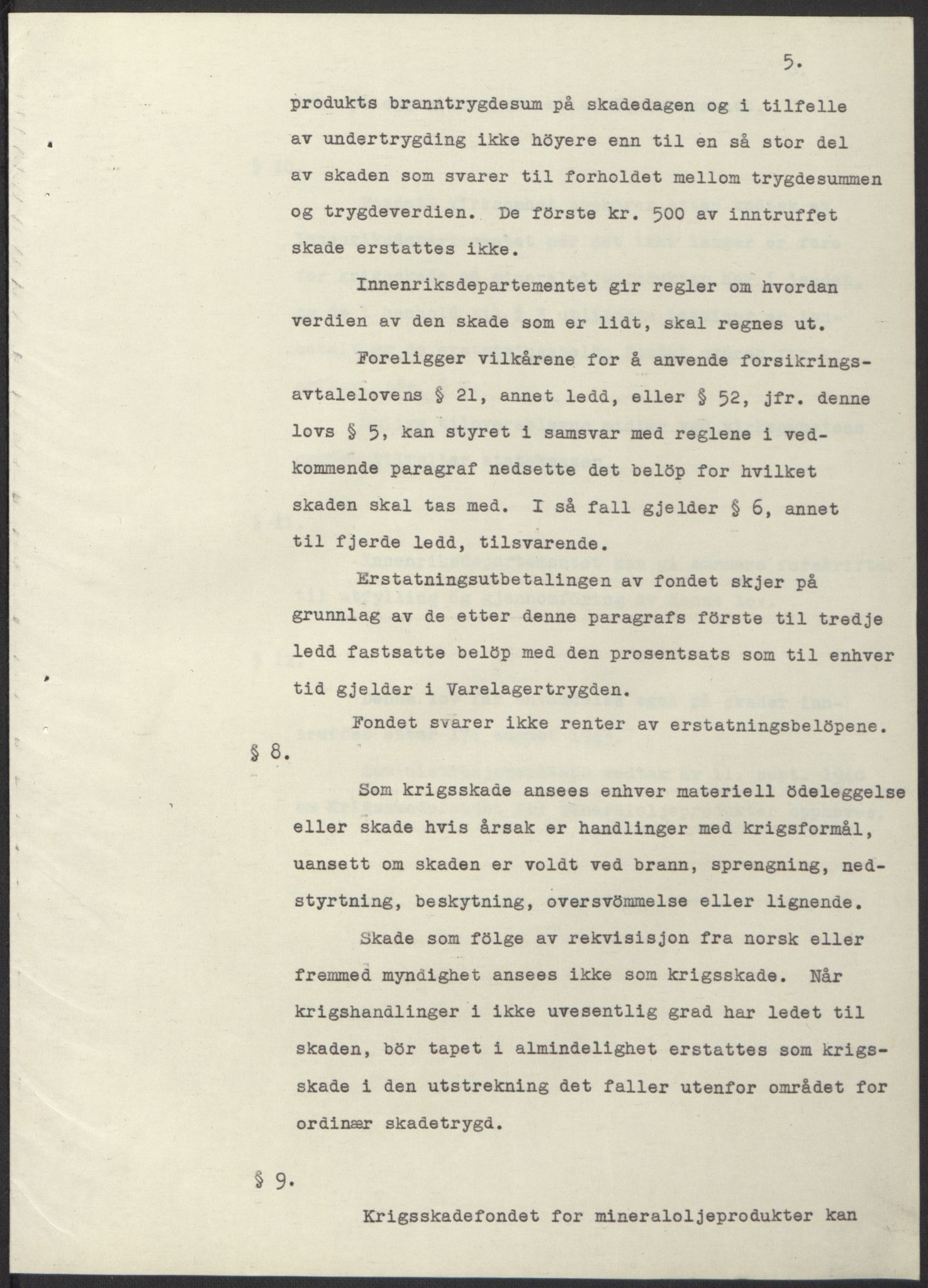 NS-administrasjonen 1940-1945 (Statsrådsekretariatet, de kommisariske statsråder mm), RA/S-4279/D/Db/L0100: Lover, 1944, p. 123