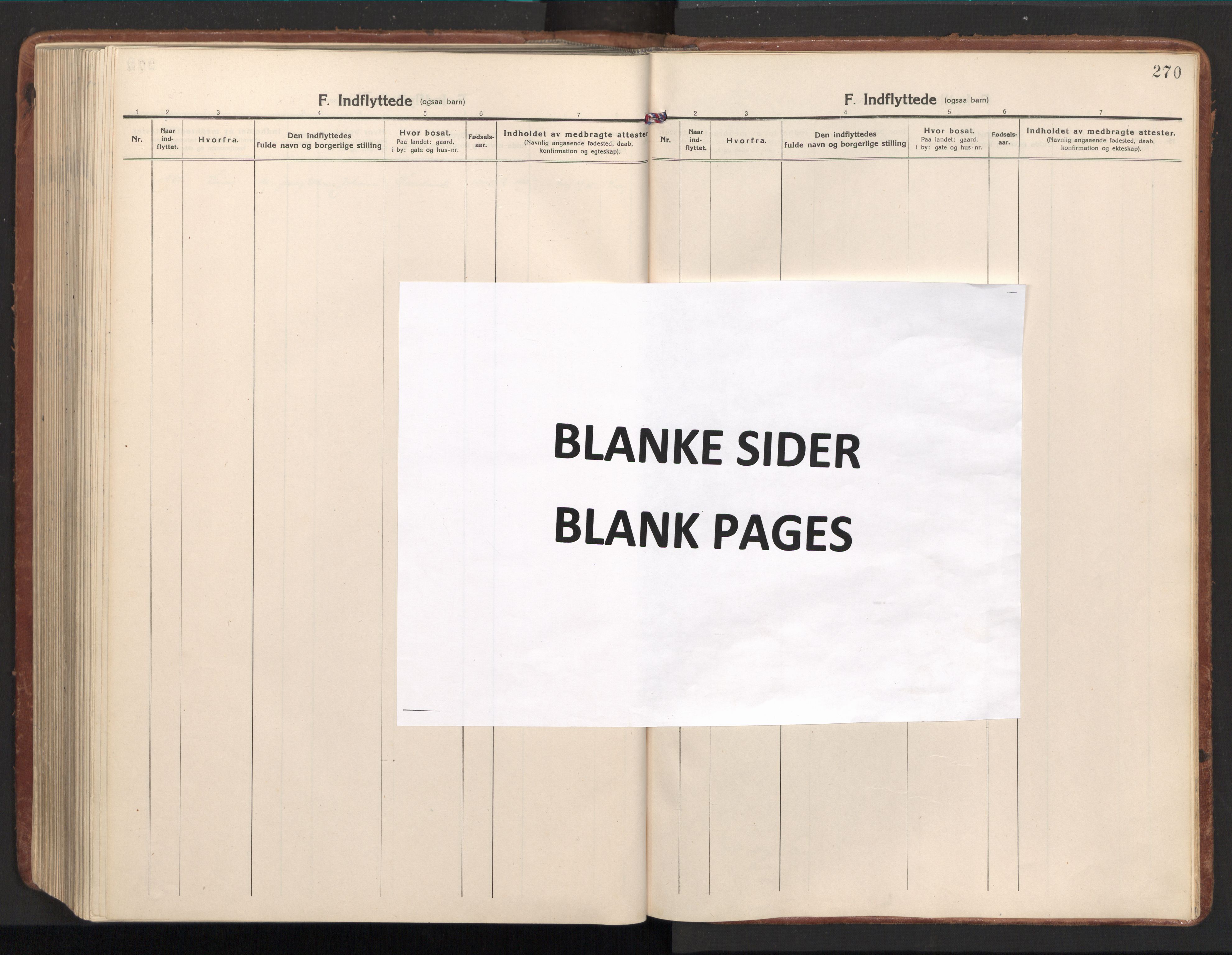 Ministerialprotokoller, klokkerbøker og fødselsregistre - Nord-Trøndelag, AV/SAT-A-1458/784/L0678: Parish register (official) no. 784A13, 1921-1938, p. 270