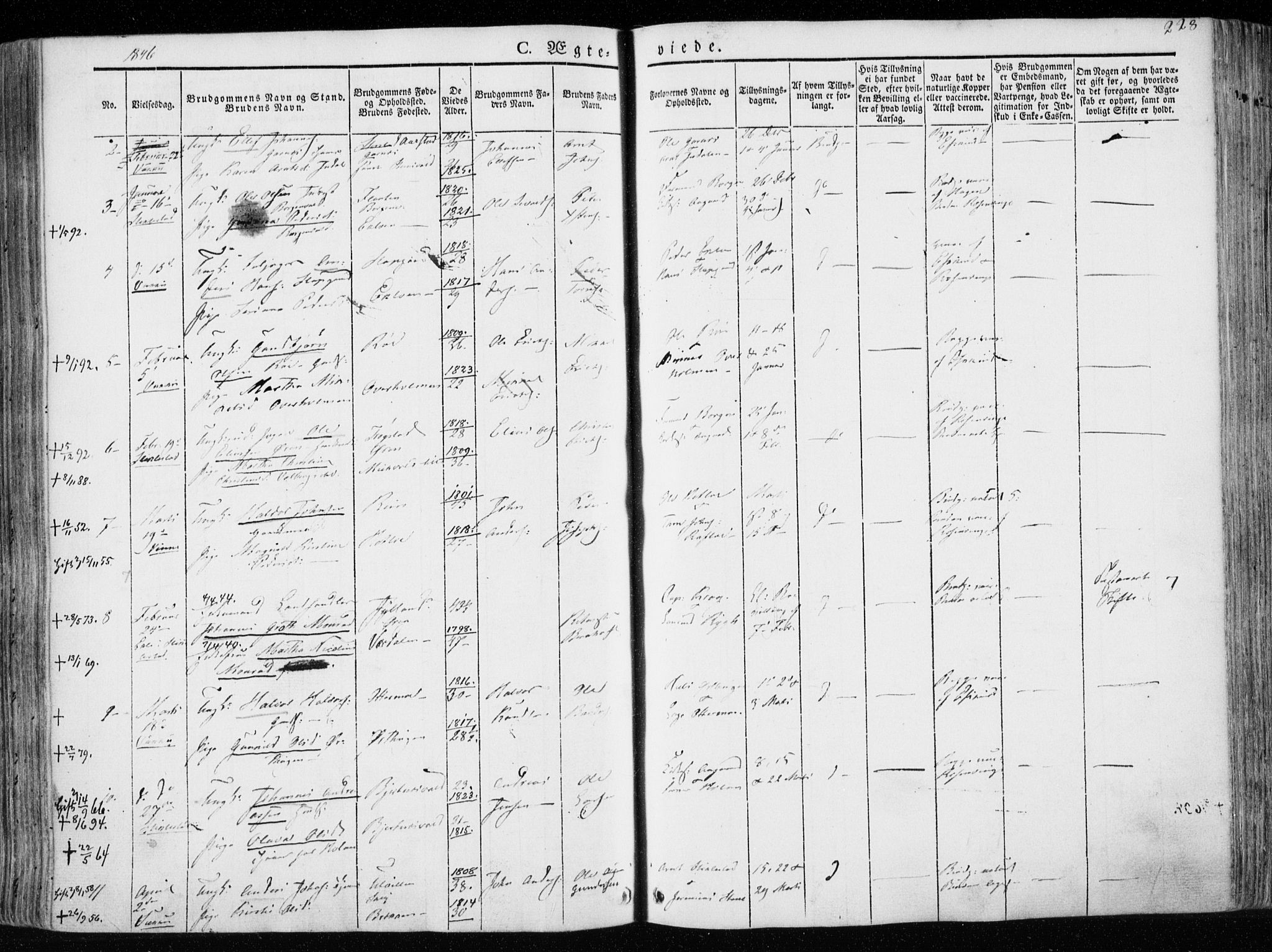 Ministerialprotokoller, klokkerbøker og fødselsregistre - Nord-Trøndelag, SAT/A-1458/723/L0239: Parish register (official) no. 723A08, 1841-1851, p. 228