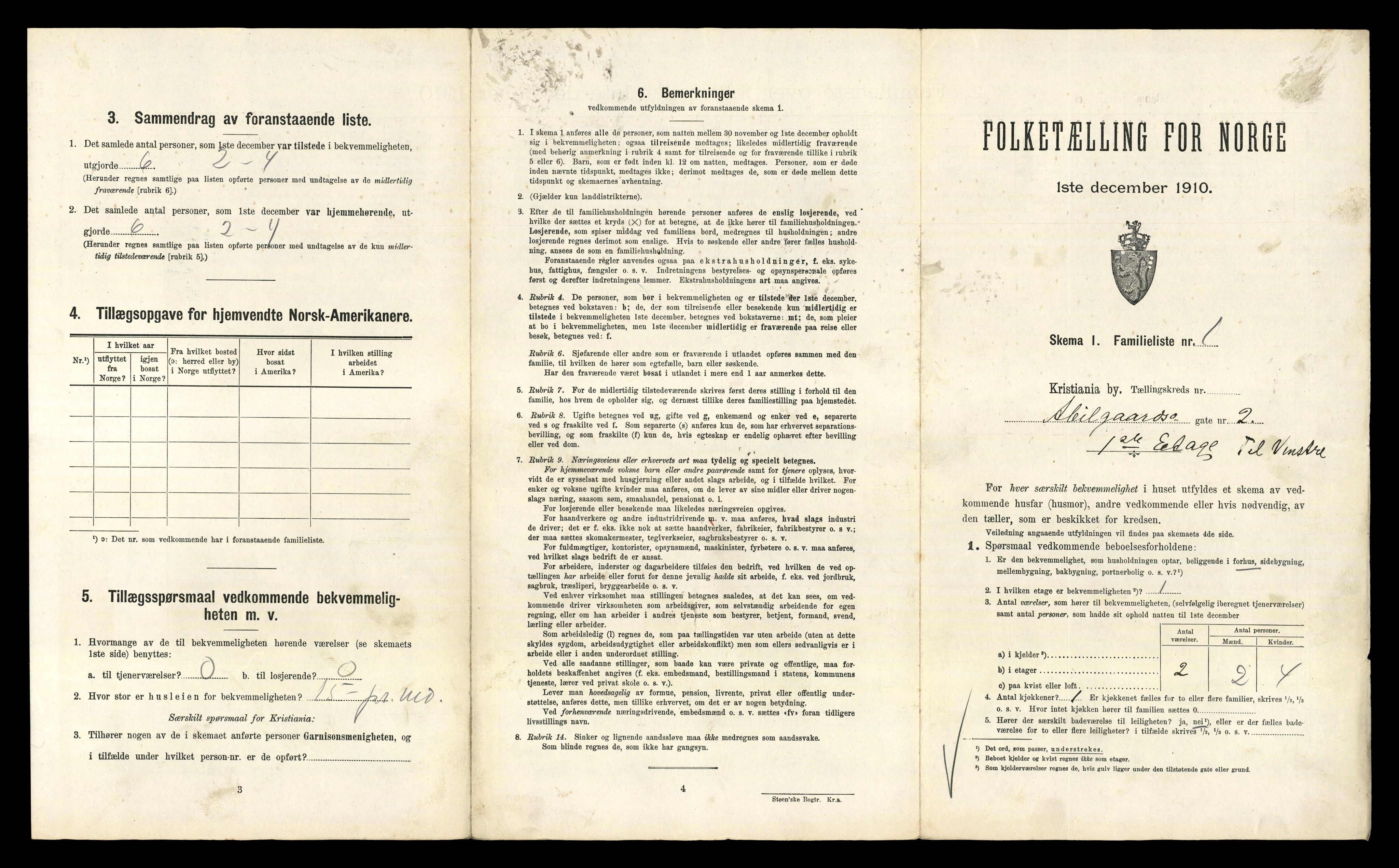 RA, 1910 census for Kristiania, 1910, p. 2089