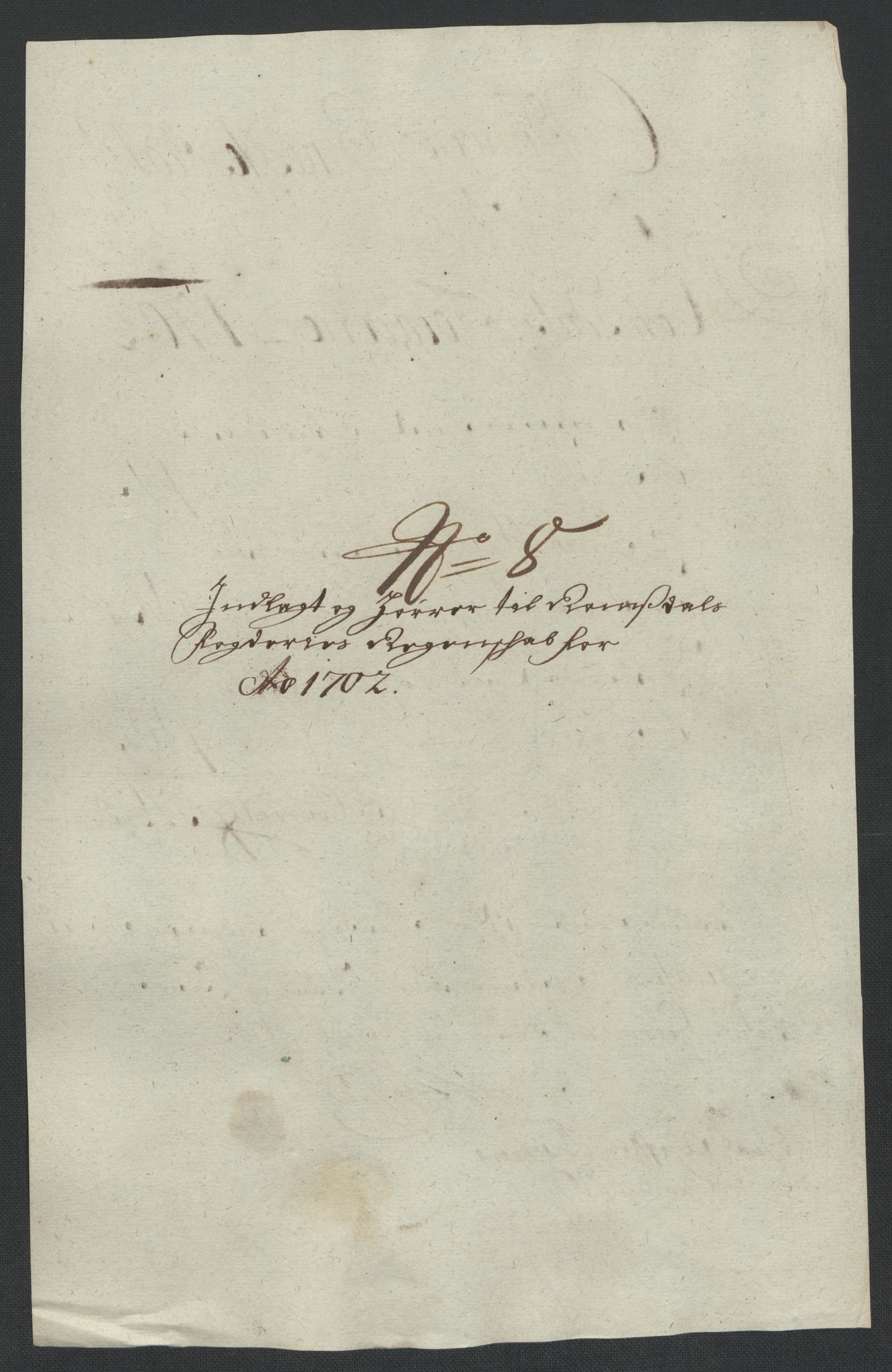 Rentekammeret inntil 1814, Reviderte regnskaper, Fogderegnskap, AV/RA-EA-4092/R55/L3655: Fogderegnskap Romsdal, 1701-1702, p. 267