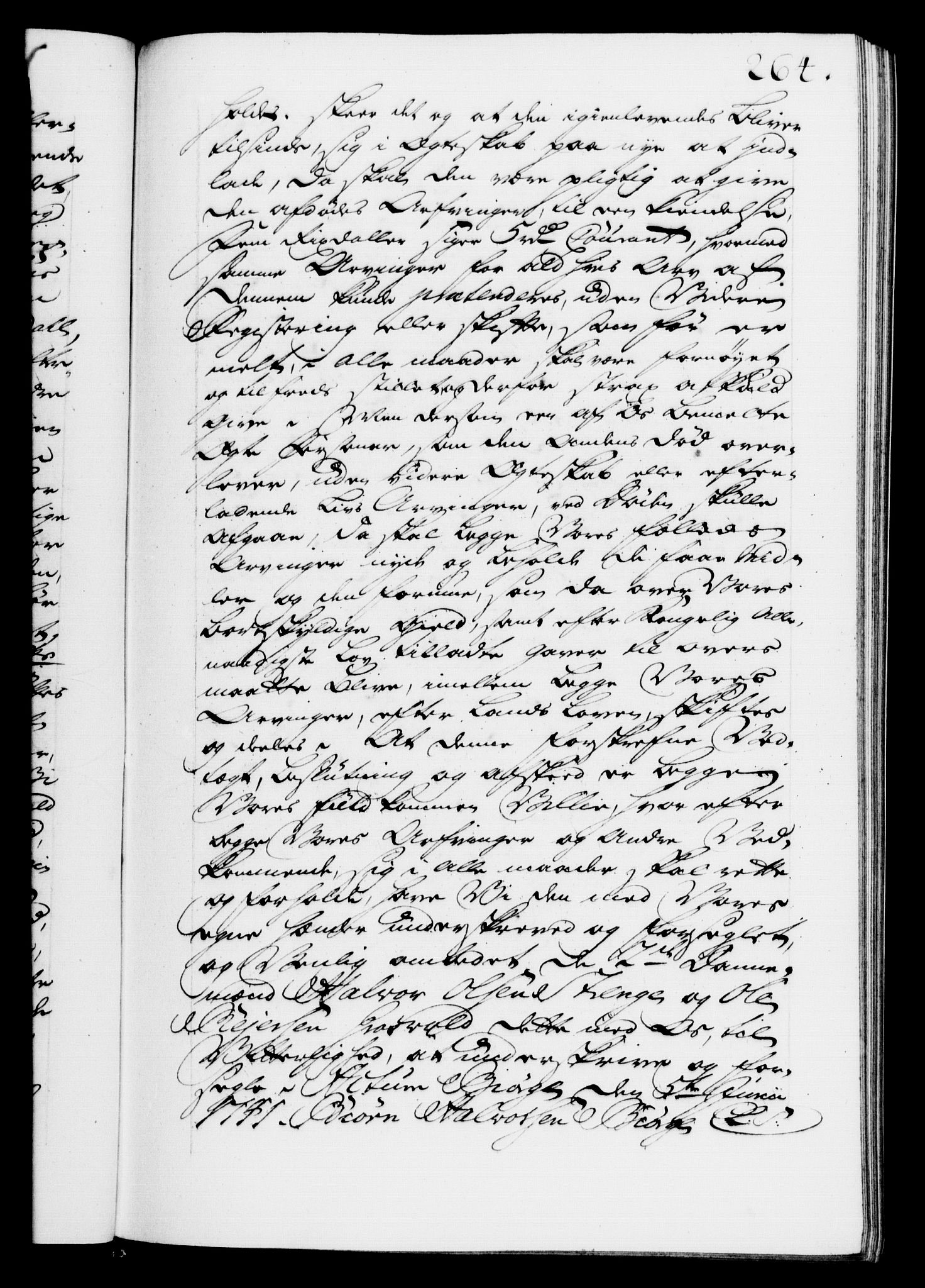 Danske Kanselli 1572-1799, AV/RA-EA-3023/F/Fc/Fca/Fcaa/L0032: Norske registre, 1741-1742, p. 264a