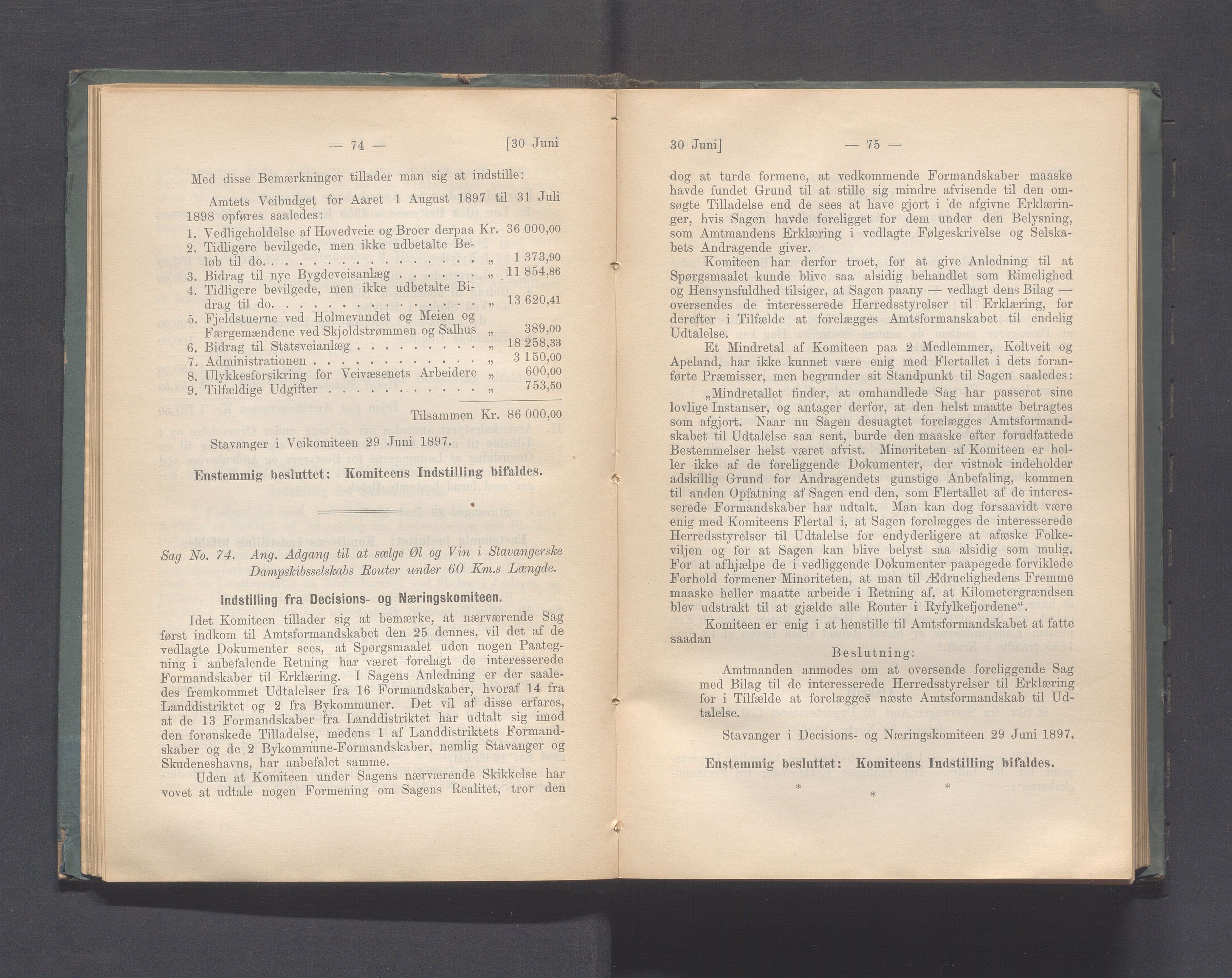 Rogaland fylkeskommune - Fylkesrådmannen , IKAR/A-900/A, 1897, p. 44