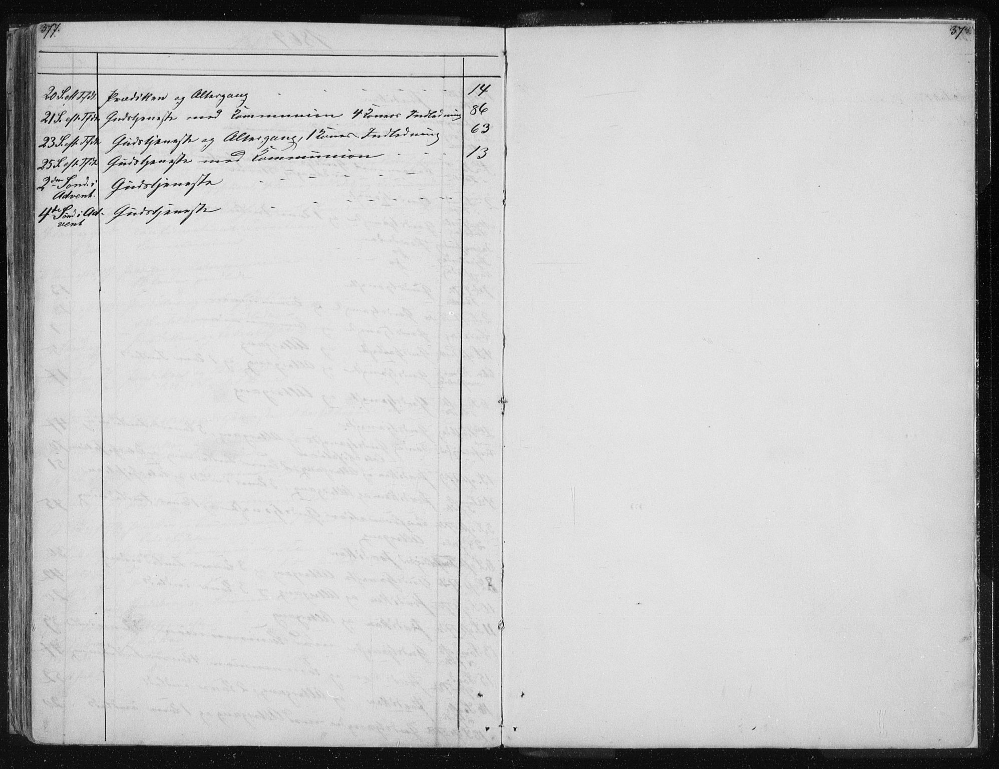 Ministerialprotokoller, klokkerbøker og fødselsregistre - Nordland, AV/SAT-A-1459/817/L0266: Parish register (copy) no. 817C01, 1841-1869, p. 377-378