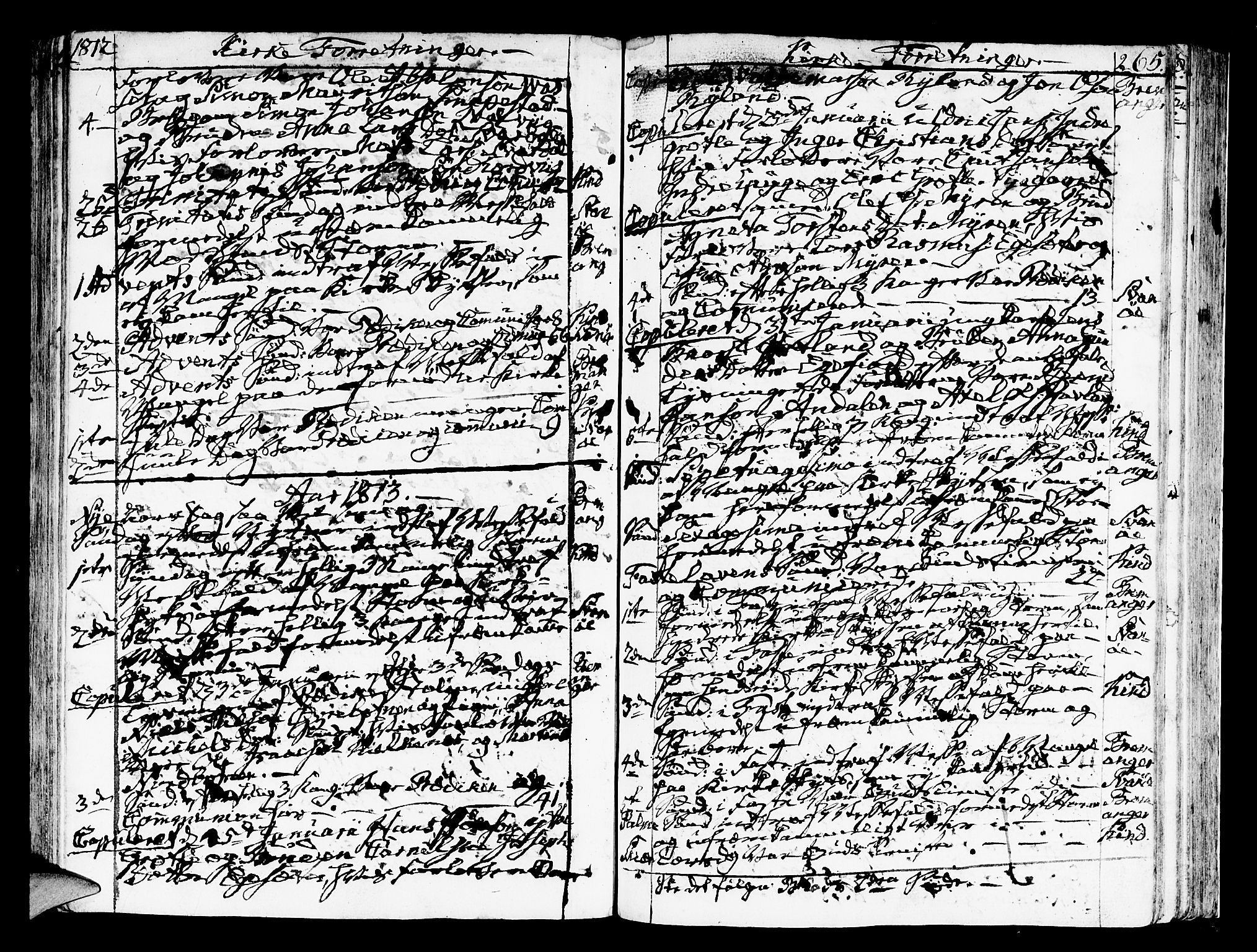 Kinn sokneprestembete, SAB/A-80801/H/Haa/Haaa/L0003: Parish register (official) no. A 3, 1785-1821, p. 265