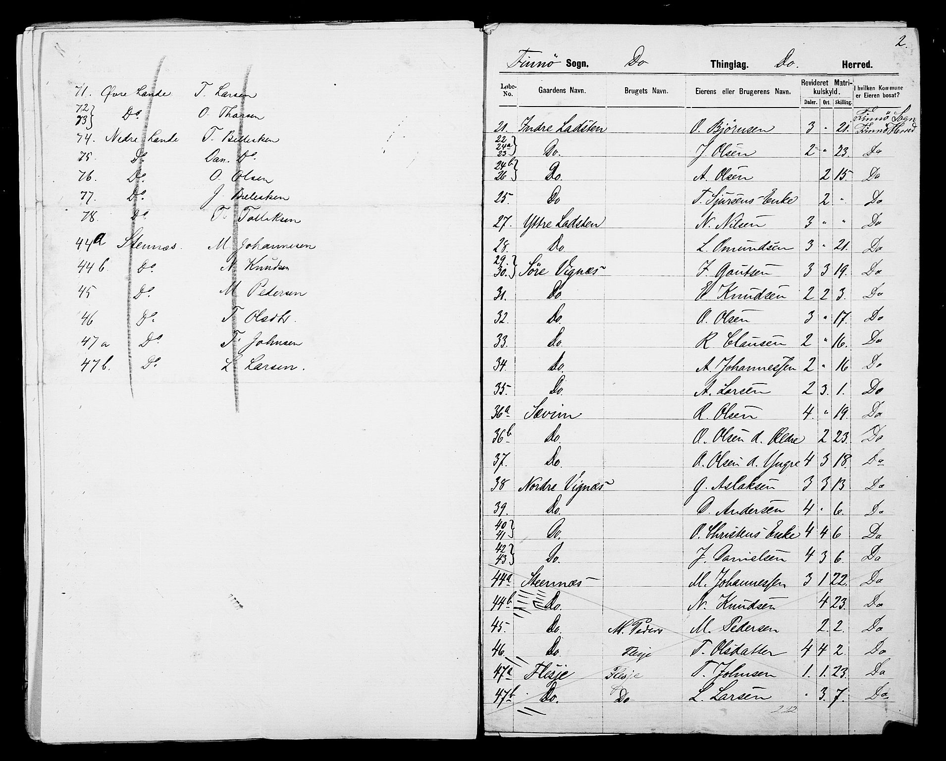 SAST, 1875 census for 1141P Finnøy, 1875, p. 30