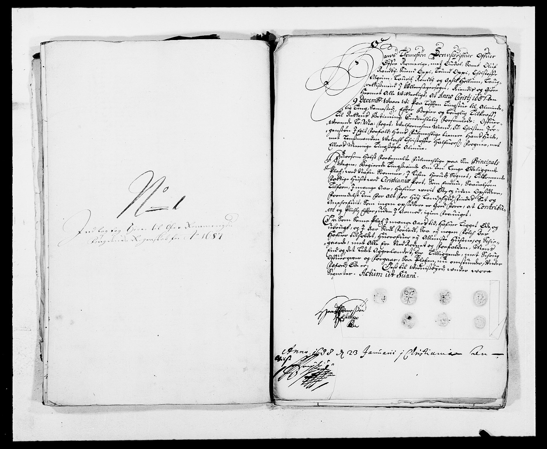 Rentekammeret inntil 1814, Reviderte regnskaper, Fogderegnskap, RA/EA-4092/R12/L0700: Fogderegnskap Øvre Romerike, 1687-1688, p. 198