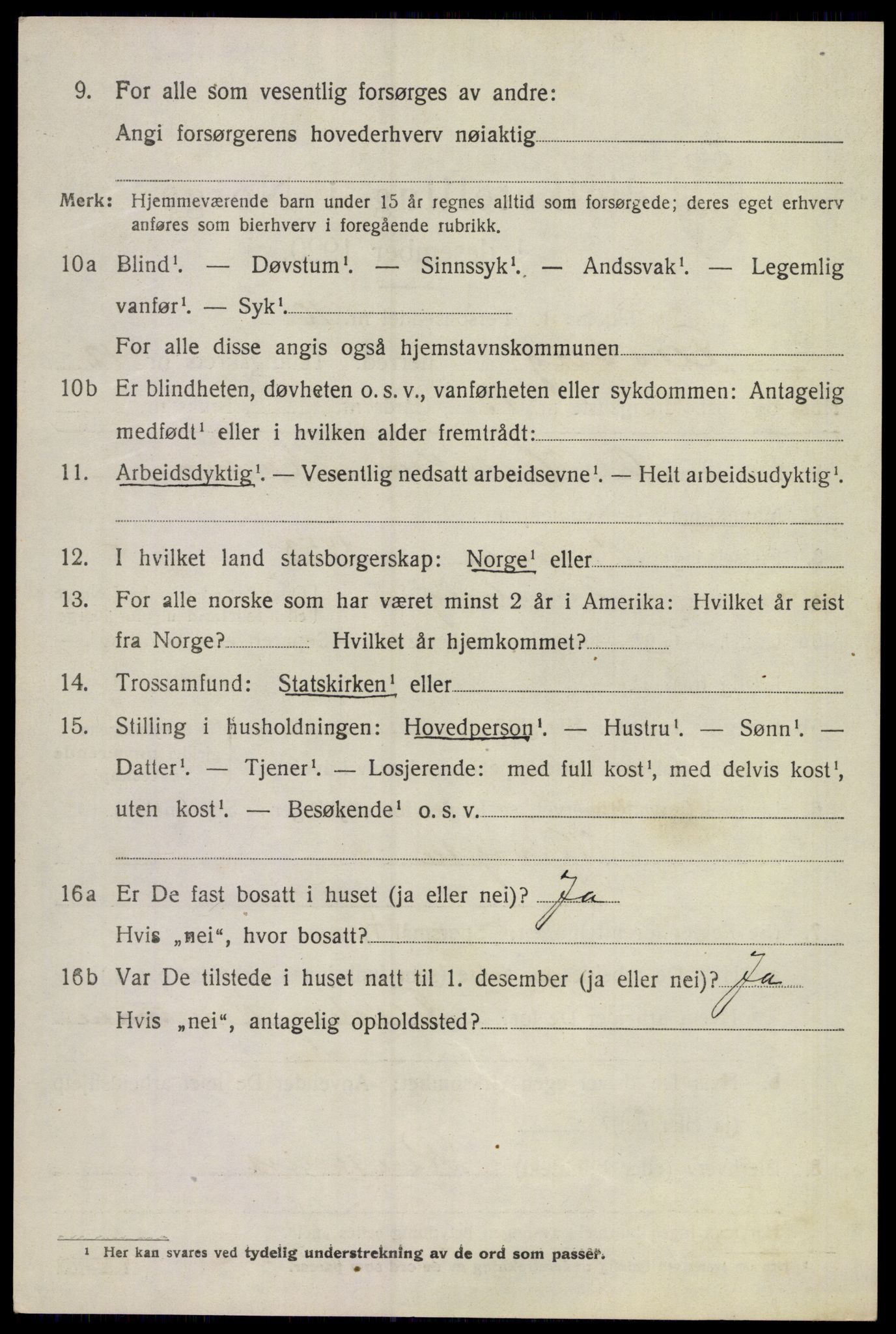 SAKO, 1920 census for Flesberg, 1920, p. 3972