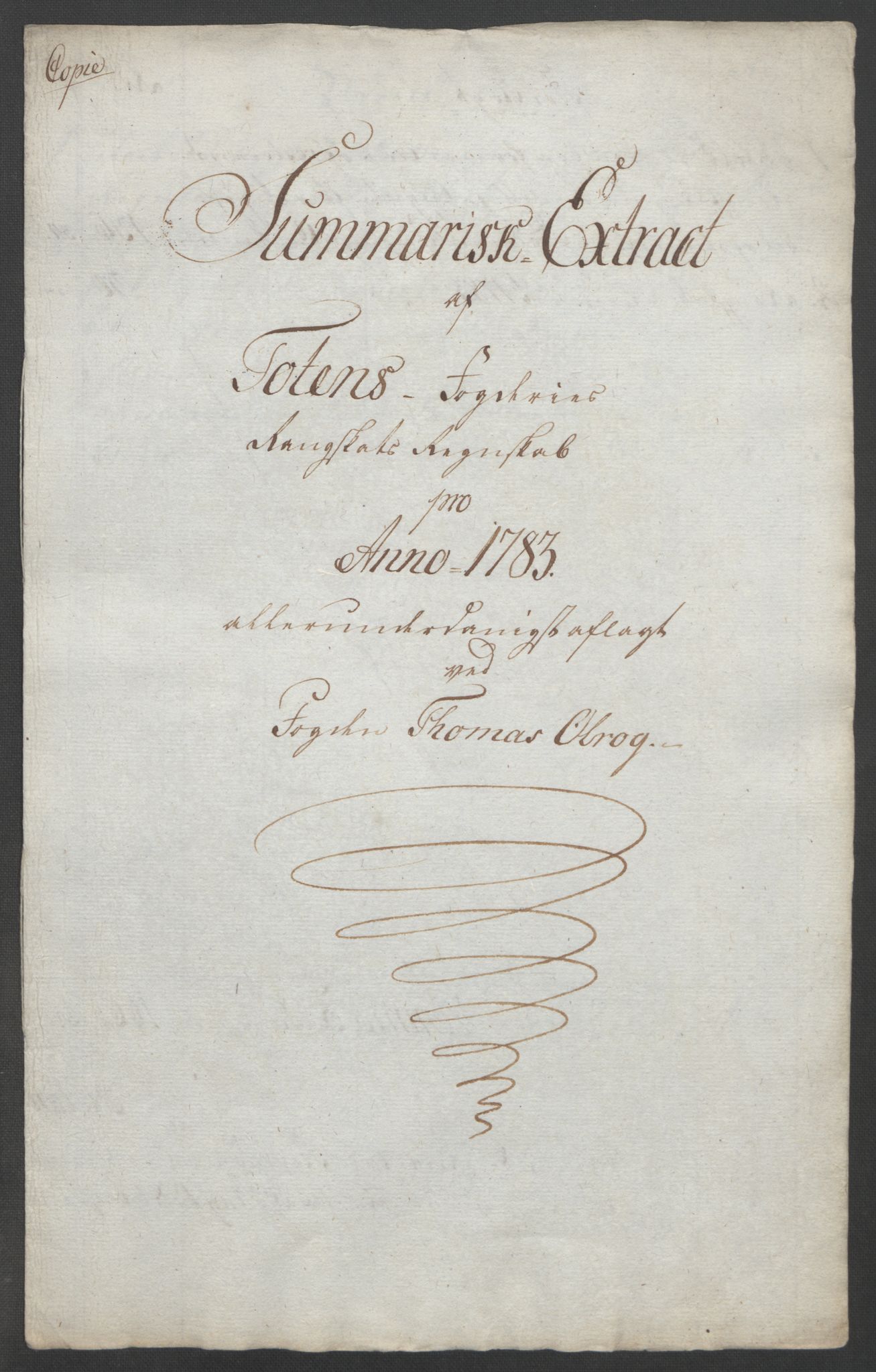 Rentekammeret inntil 1814, Reviderte regnskaper, Fogderegnskap, AV/RA-EA-4092/R19/L1399: Fogderegnskap Toten, Hadeland og Vardal, 1762-1783, p. 569