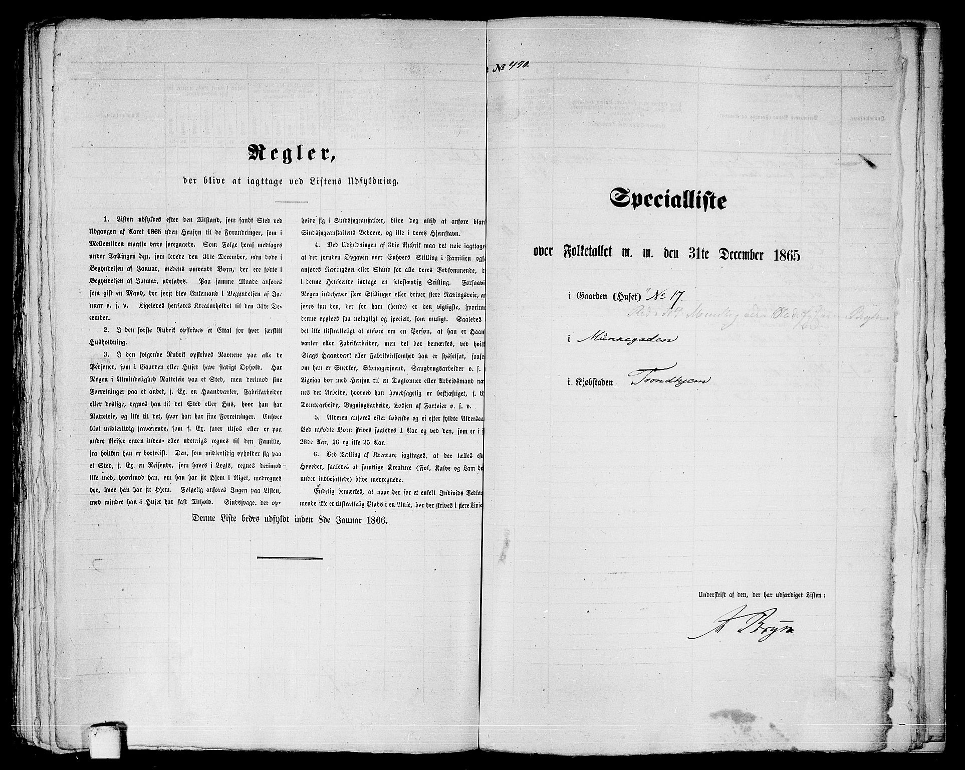 RA, 1865 census for Trondheim, 1865, p. 1024