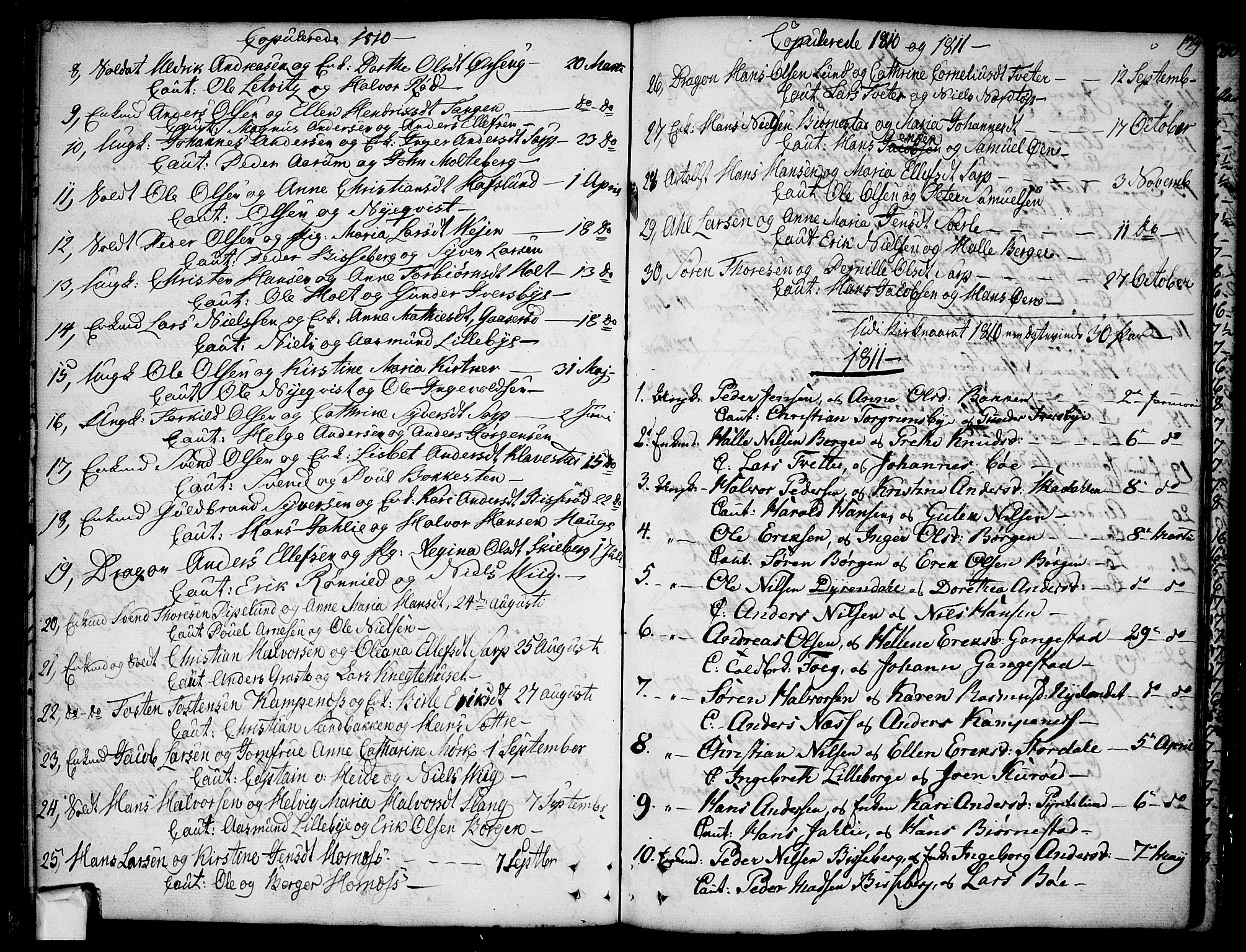 Skjeberg prestekontor Kirkebøker, SAO/A-10923/F/Fa/L0003: Parish register (official) no. I 3, 1792-1814, p. 179