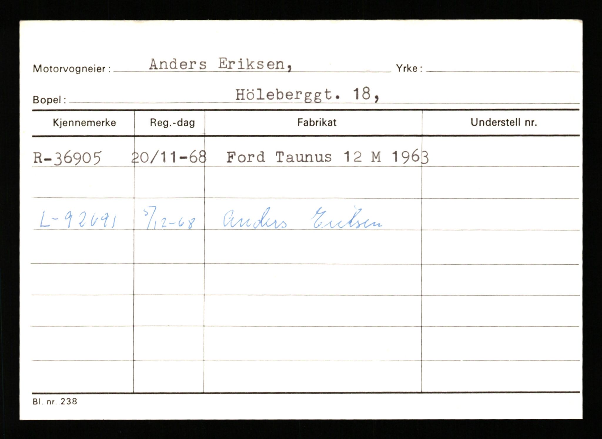 Stavanger trafikkstasjon, SAST/A-101942/0/G/L0006: Registreringsnummer: 34250 - 49007, 1930-1971, p. 779