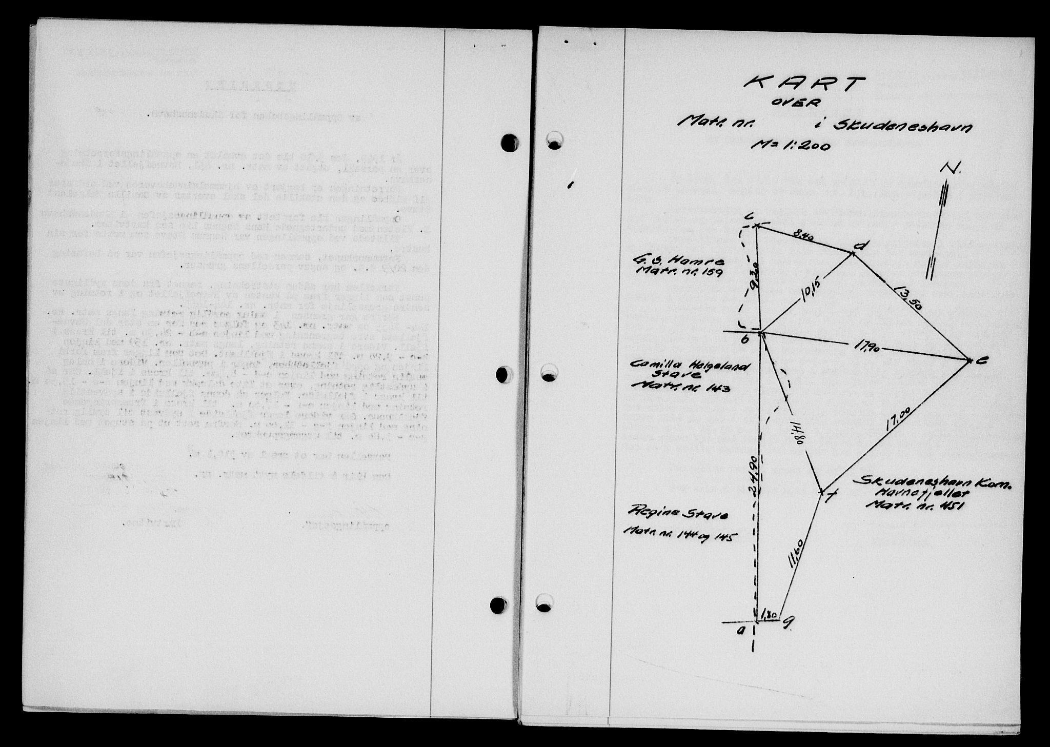 Karmsund sorenskriveri, SAST/A-100311/01/II/IIB/L0098: Mortgage book no. 78A, 1949-1950, Diary no: : 3538/1949