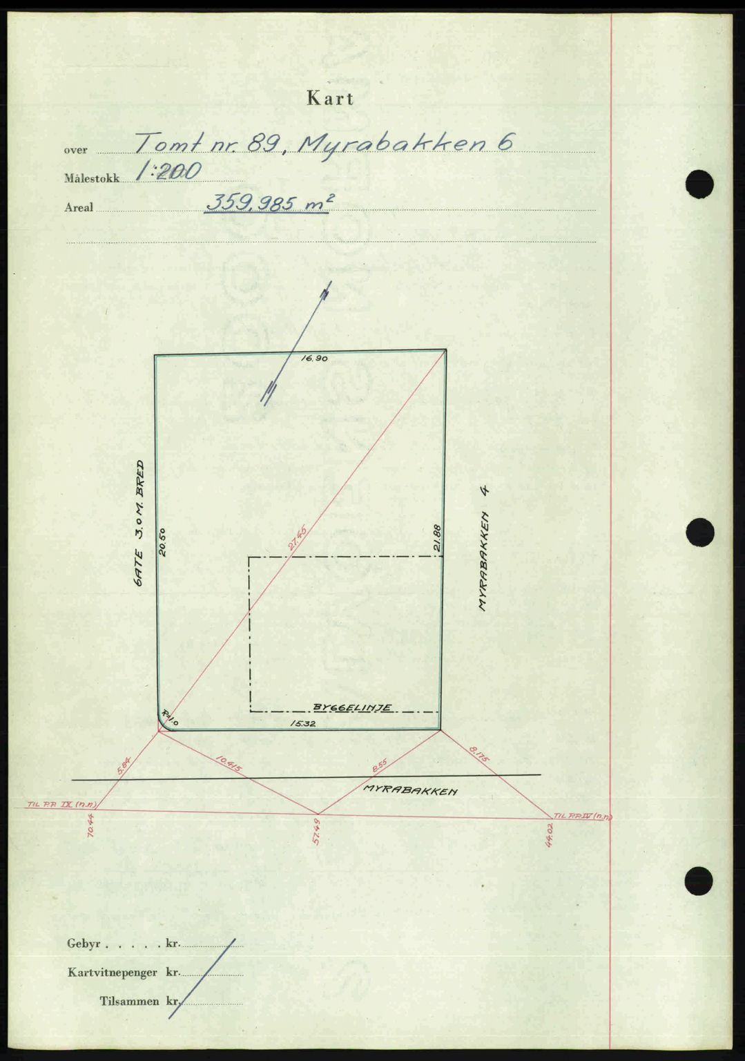 Romsdal sorenskriveri, AV/SAT-A-4149/1/2/2C: Mortgage book no. A20, 1946-1946, Diary no: : 990/1946