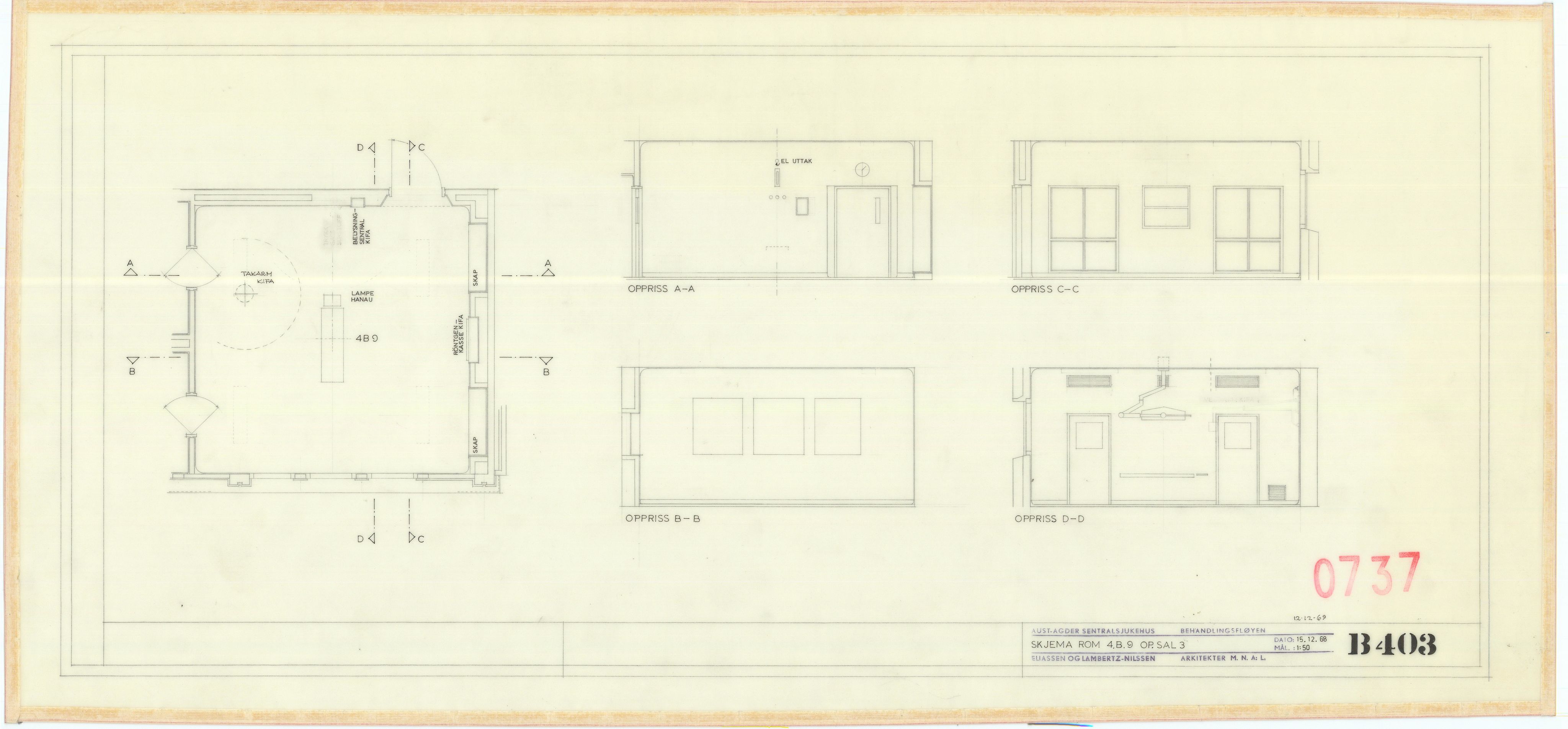 Eliassen og Lambertz-Nilssen Arkitekter, AAKS/PA-2983/T/T02/L0007: Tegningskogger 0737, 1967-1972, p. 17