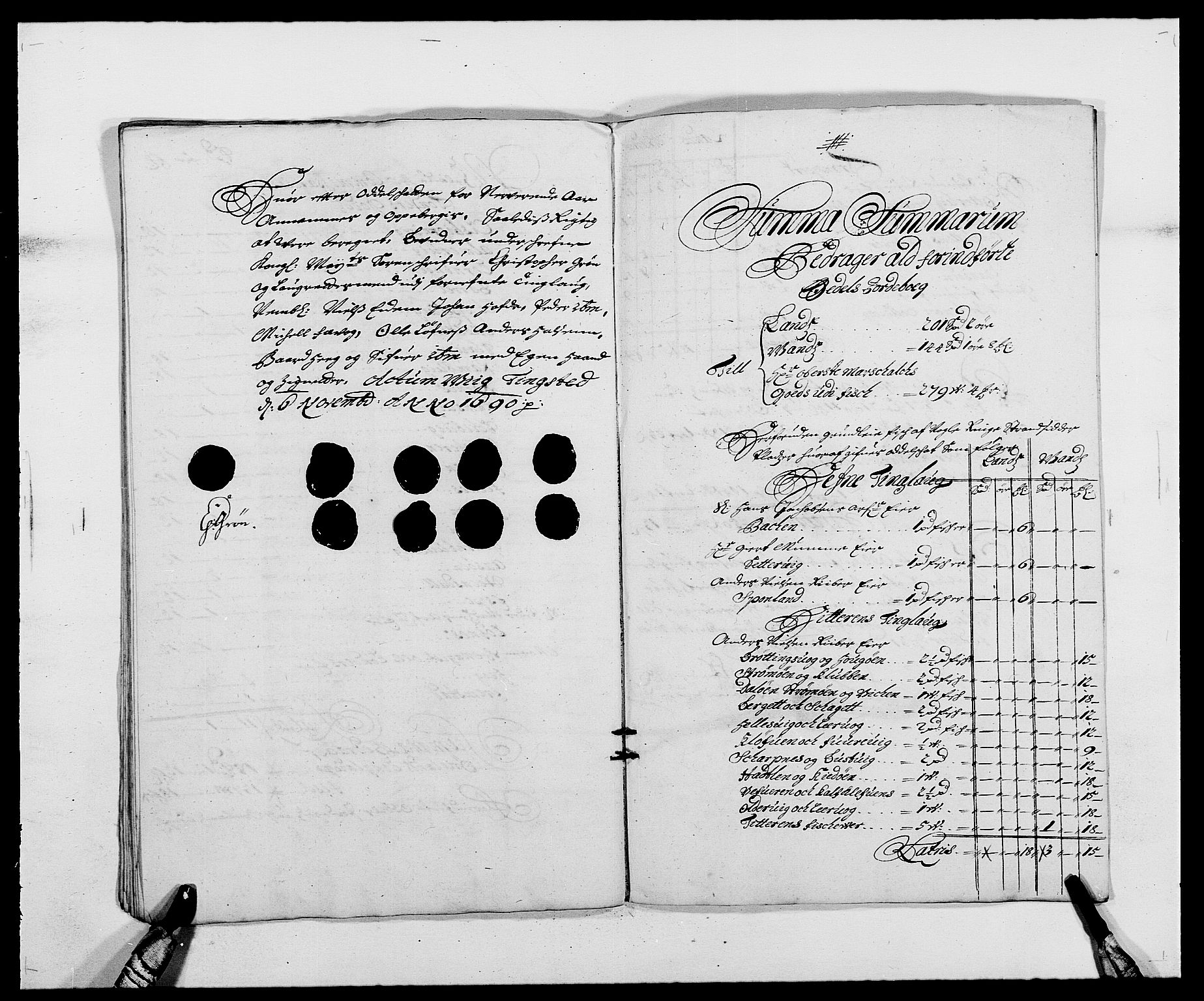 Rentekammeret inntil 1814, Reviderte regnskaper, Fogderegnskap, AV/RA-EA-4092/R57/L3848: Fogderegnskap Fosen, 1690-1691, p. 99