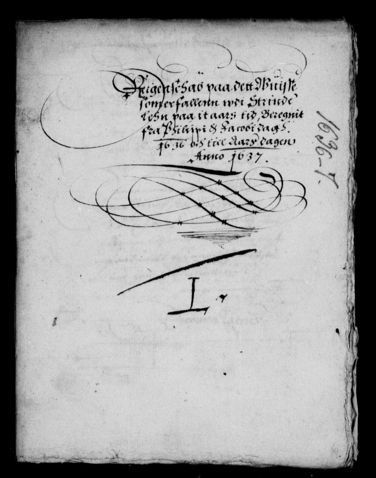 Rentekammeret inntil 1814, Reviderte regnskaper, Lensregnskaper, AV/RA-EA-5023/R/Rb/Rbw/L0059: Trondheim len, 1636-1637