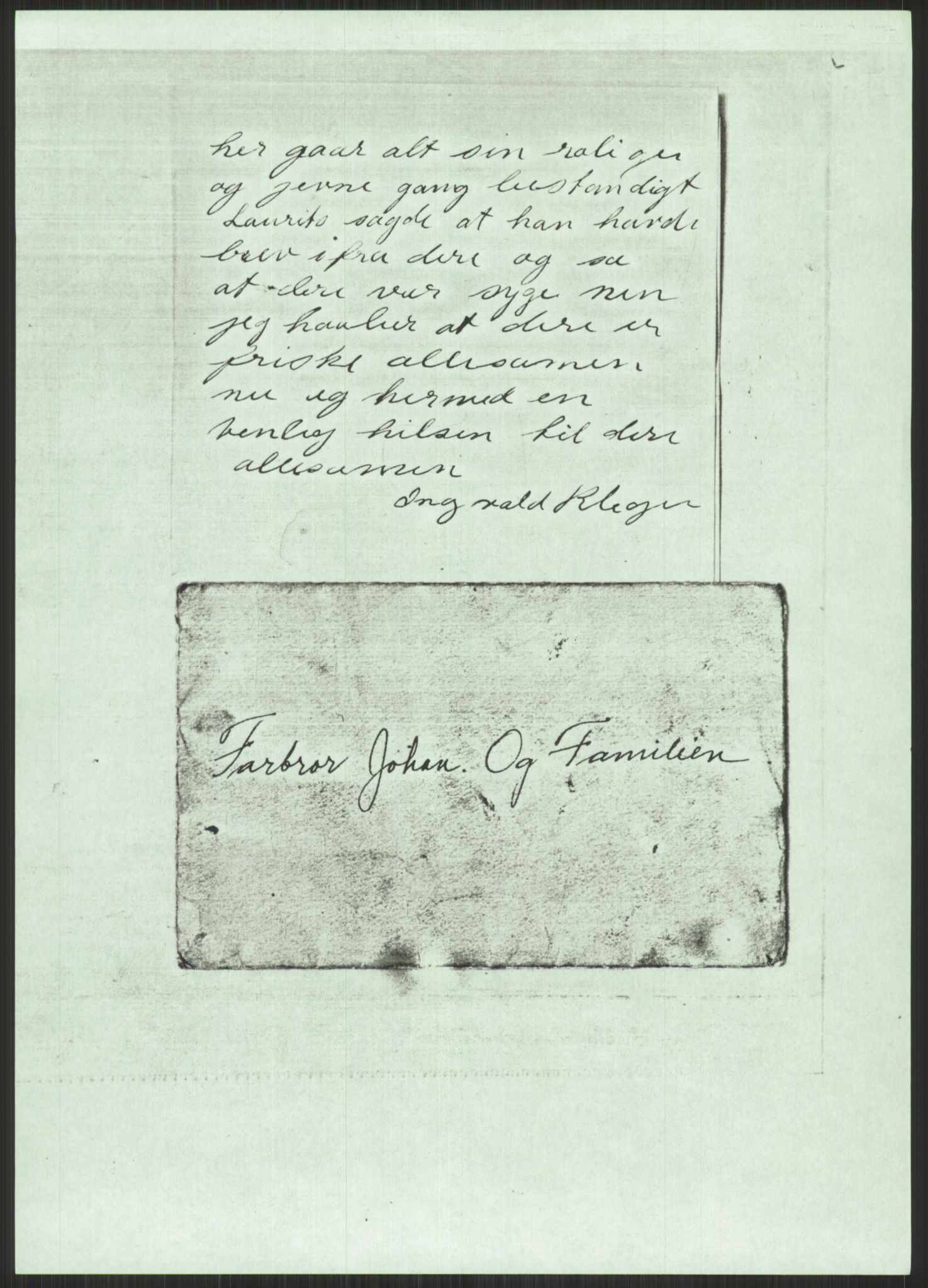 Samlinger til kildeutgivelse, Amerikabrevene, AV/RA-EA-4057/F/L0014: Innlån fra Oppland: Nyberg - Slettahaugen, 1838-1914, p. 243