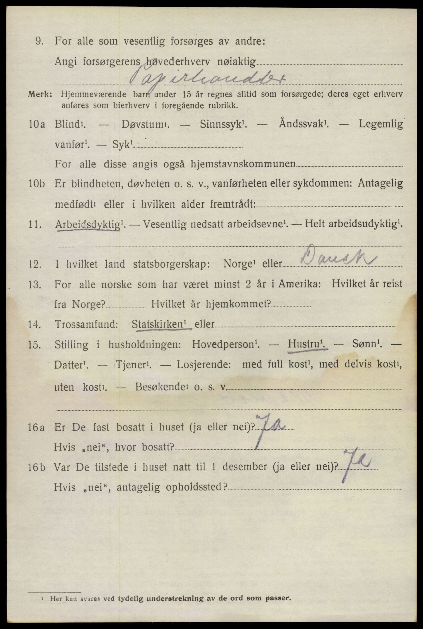 SAO, 1920 census for Bærum, 1920, p. 40225