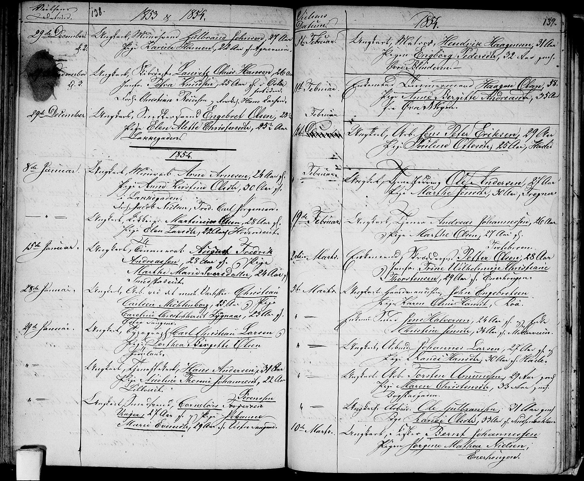 Aker prestekontor kirkebøker, SAO/A-10861/G/L0011: Parish register (copy) no. 11, 1846-1859, p. 138-139