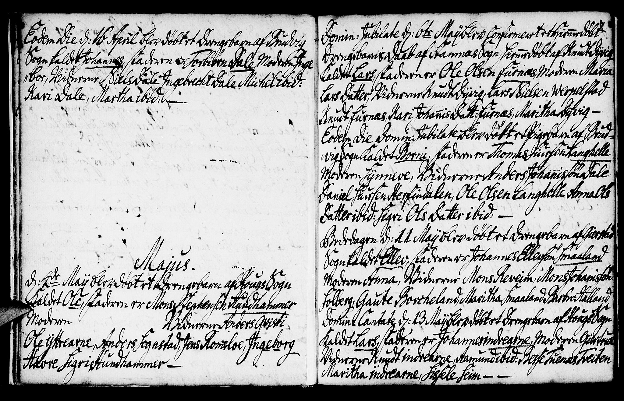 Haus sokneprestembete, AV/SAB-A-75601/H/Haa: Parish register (official) no. A 8, 1754-1769, p. 8