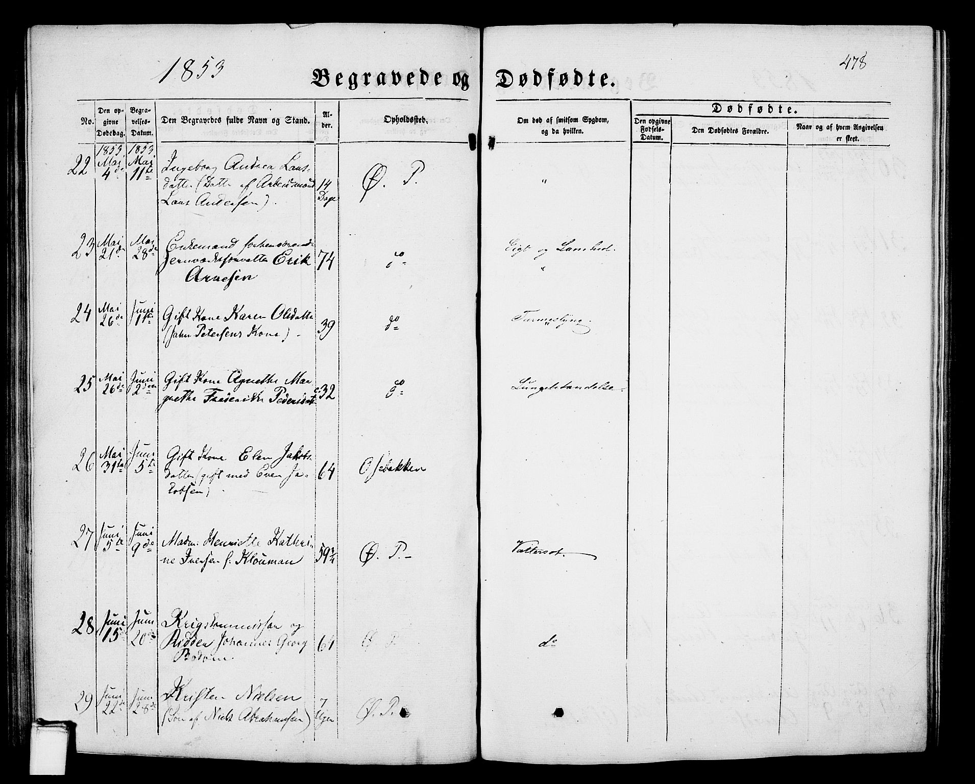 Porsgrunn kirkebøker , AV/SAKO-A-104/G/Gb/L0004: Parish register (copy) no. II 4, 1853-1882, p. 478