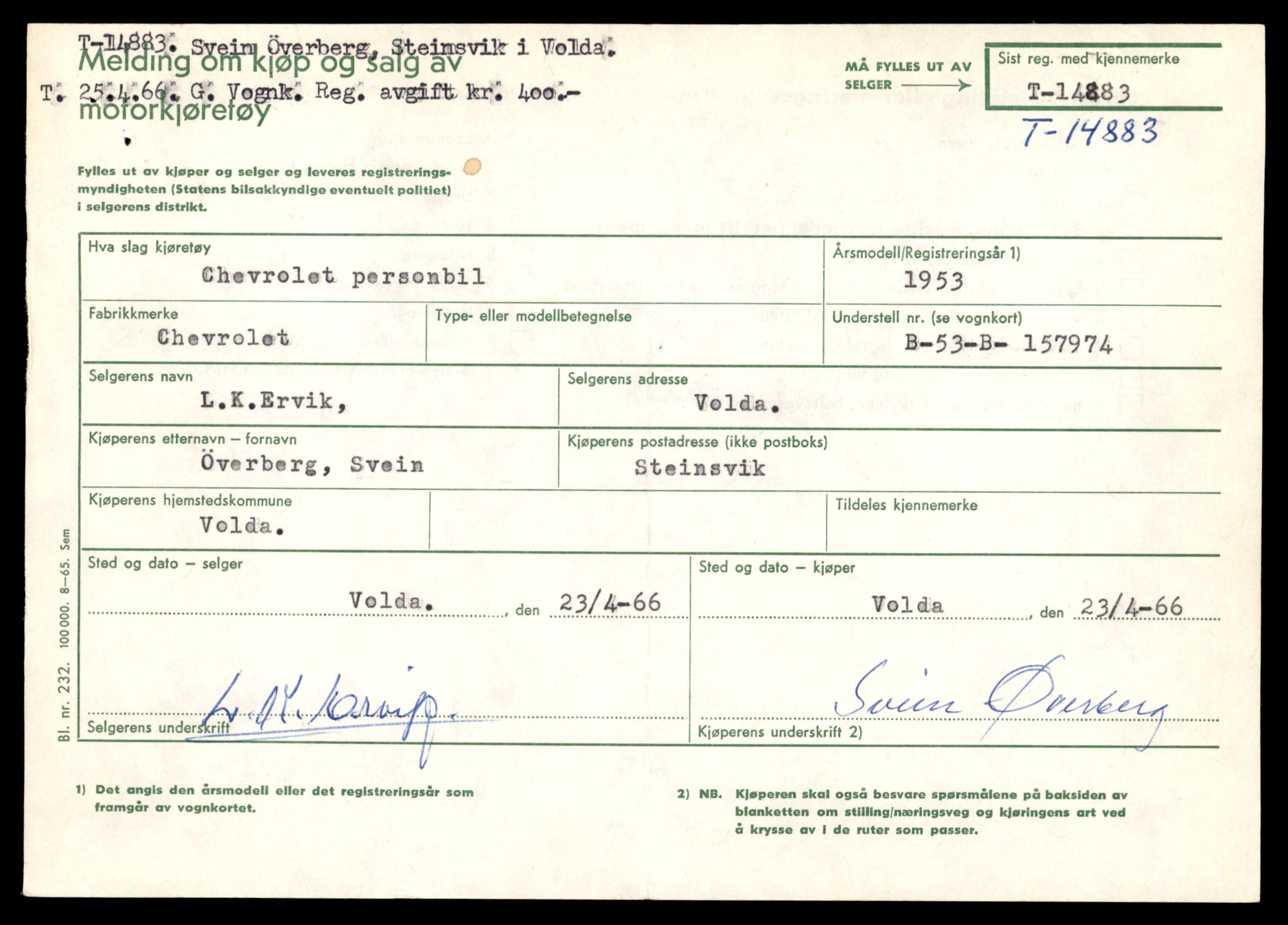 Møre og Romsdal vegkontor - Ålesund trafikkstasjon, AV/SAT-A-4099/F/Fe/L0049: Registreringskort for kjøretøy T 14864 - T 18613, 1927-1998, p. 535